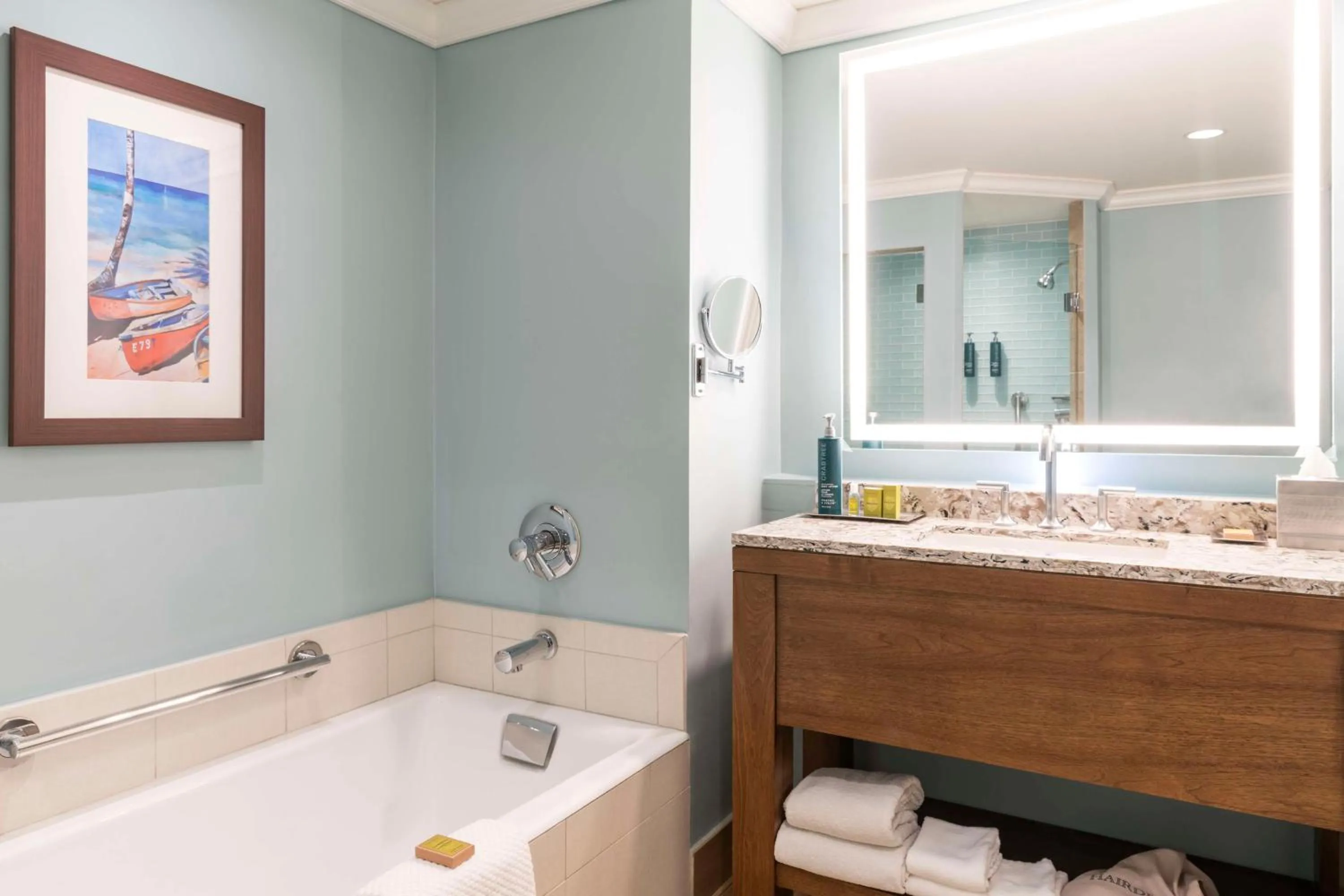 Bathroom in Hilton Barbados Resort