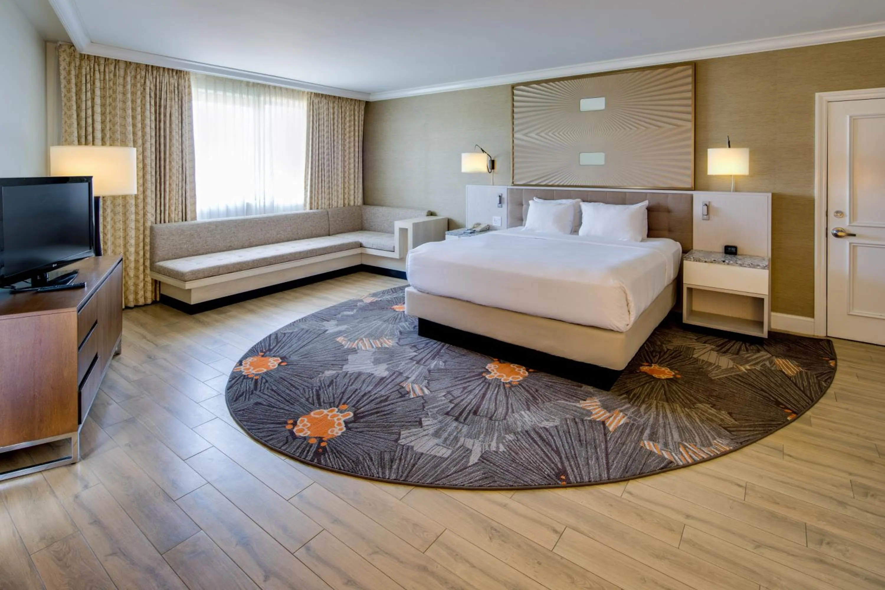 Bed in Hilton Barbados Resort