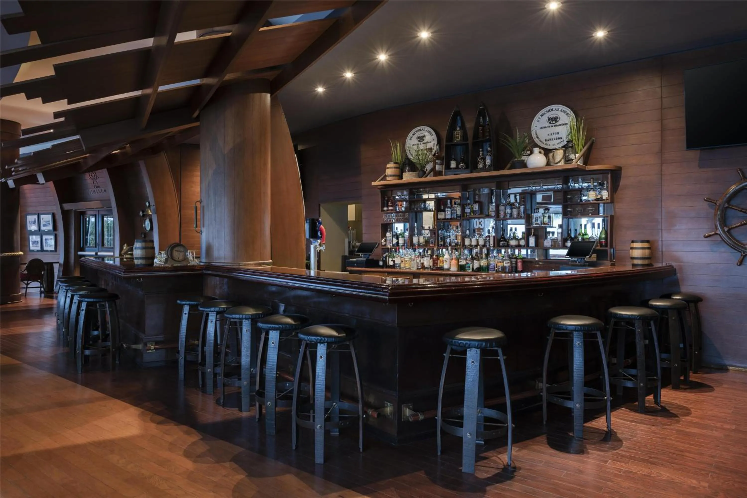 Lounge or bar in Hilton Barbados Resort