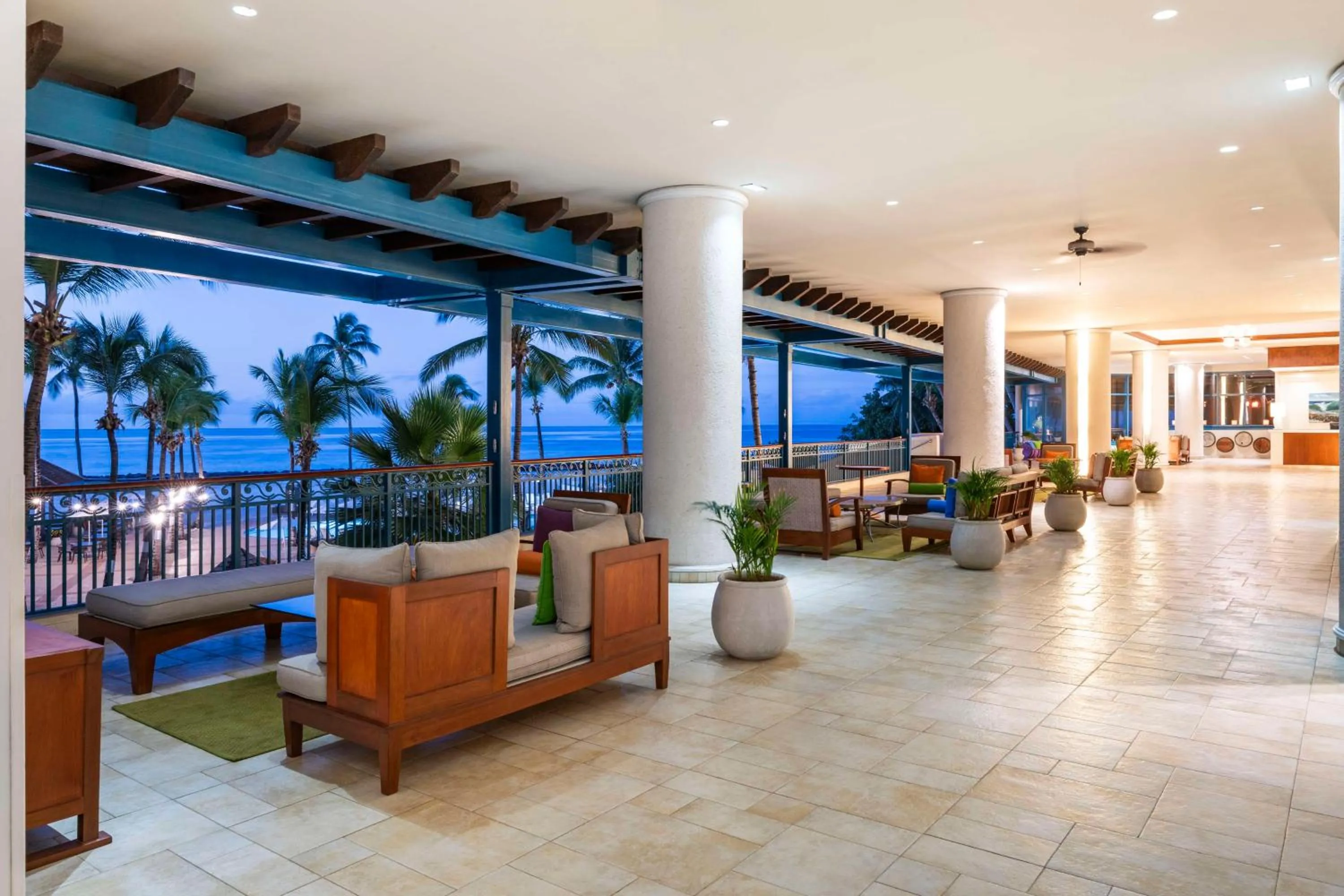Lobby or reception in Hilton Barbados Resort