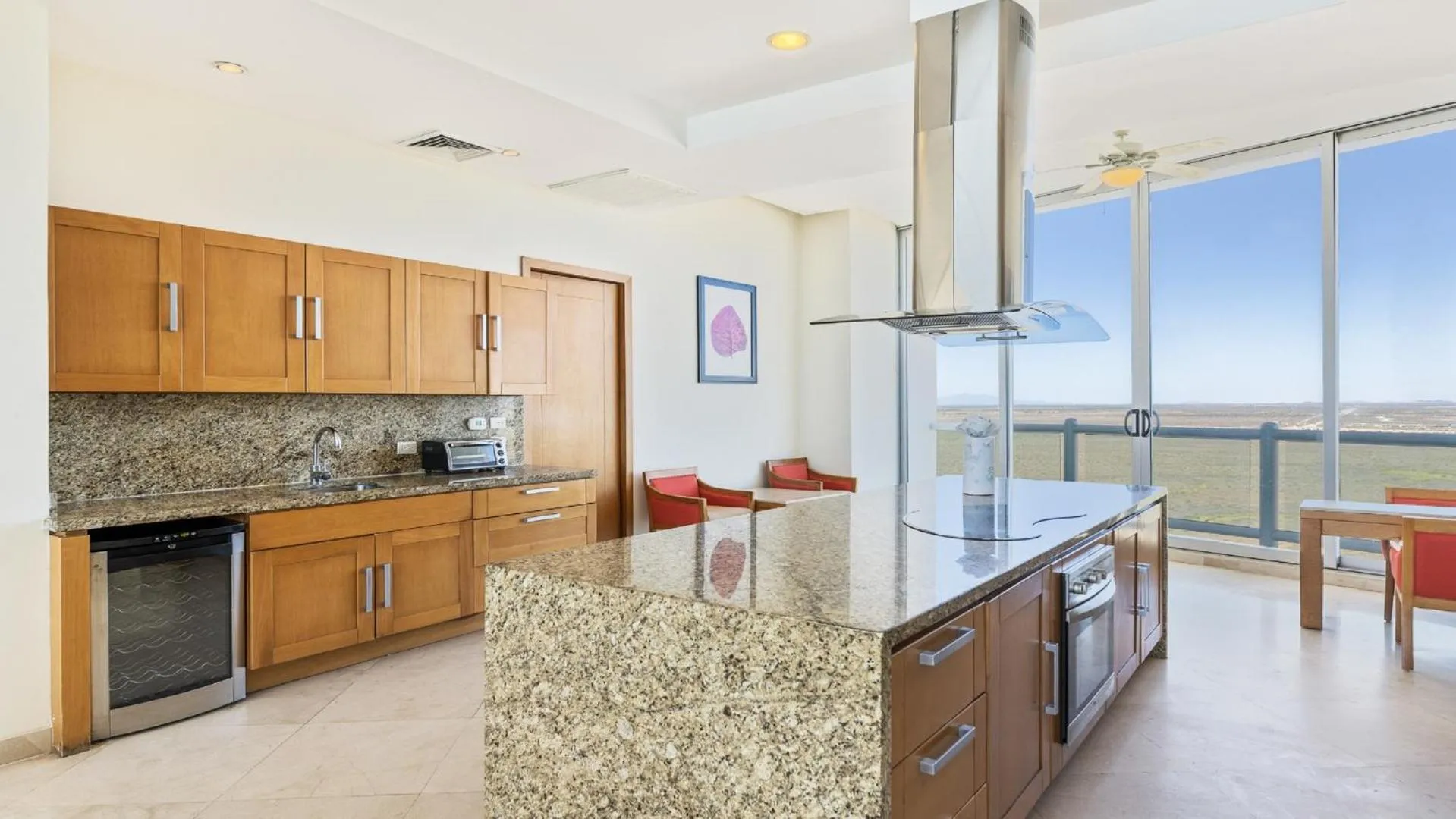 Kitchen or kitchenette in Luna Blanca Penthouse by Kivoya