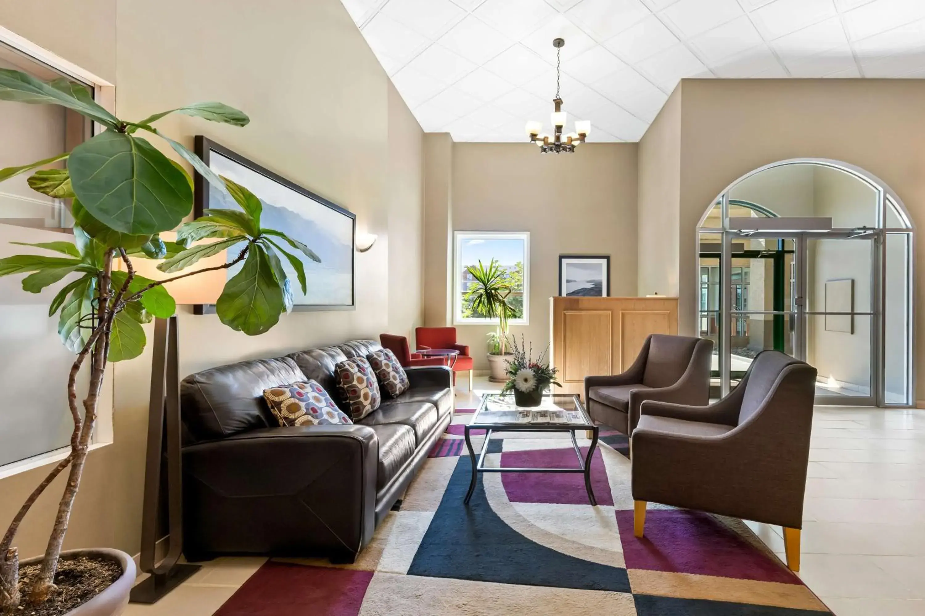 Lobby or reception in Best Western of Olds Lobby or reception in Best Western of Olds