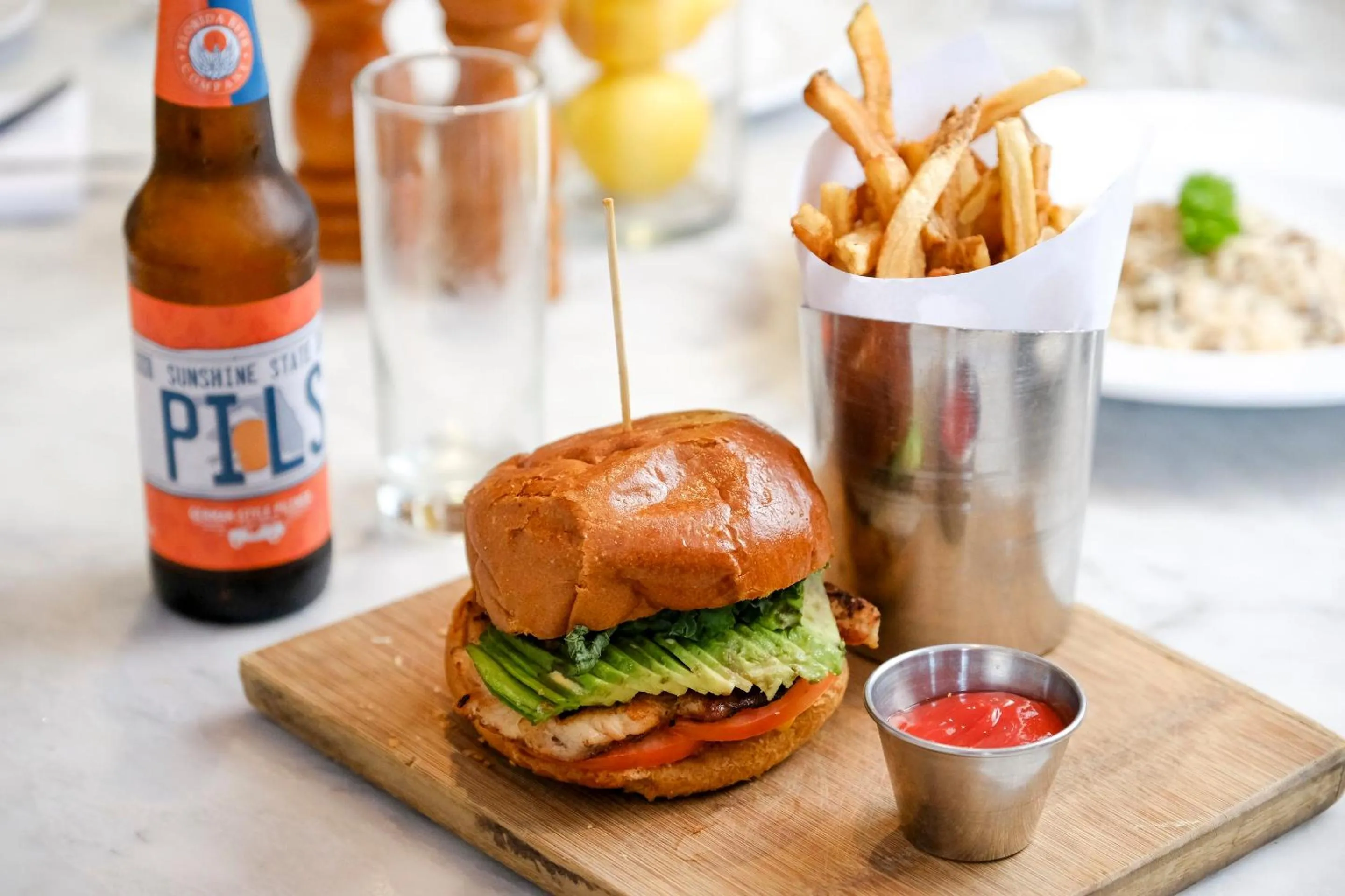 Food and drinks in Boulan South Beach