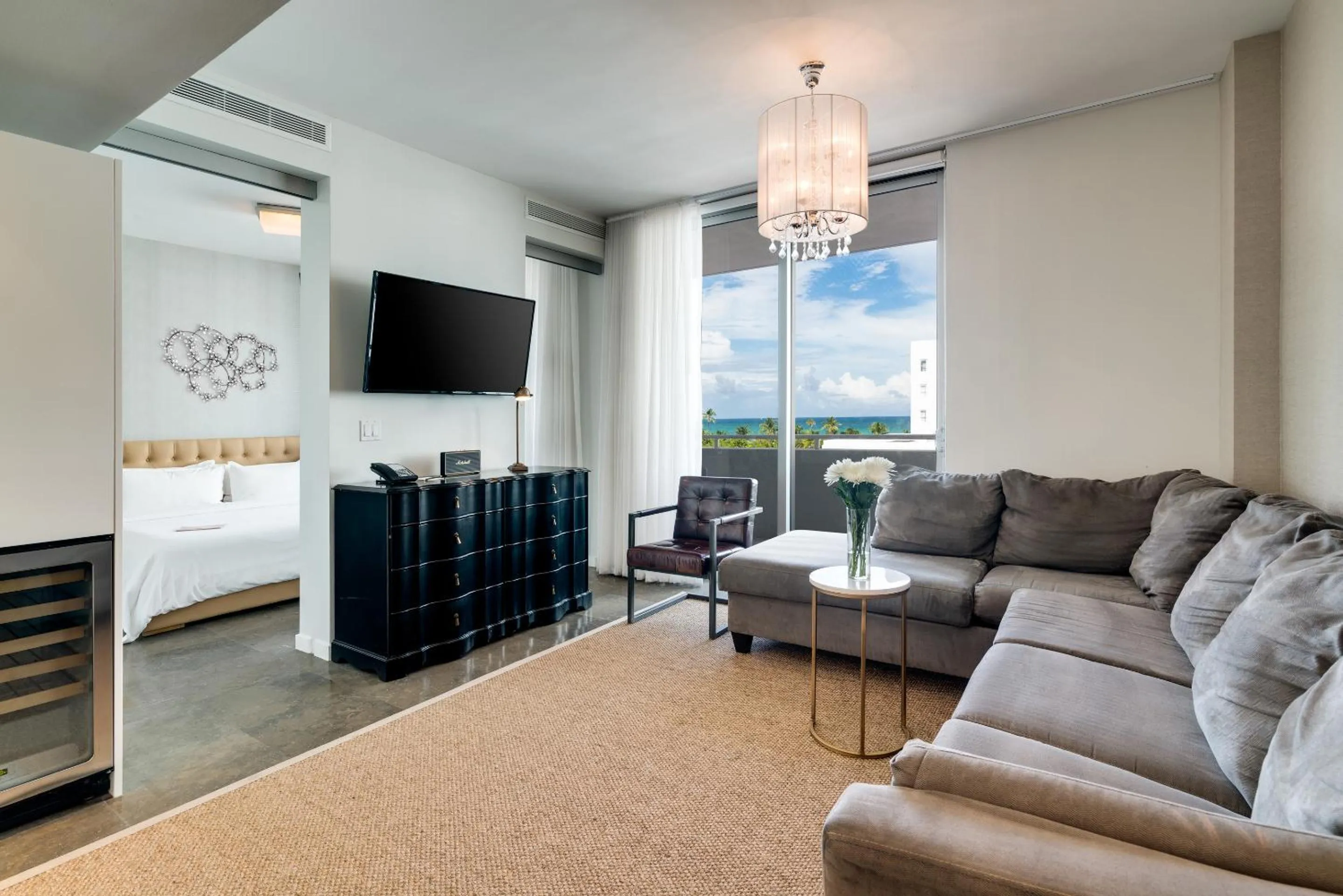 Living room in Boulan South Beach