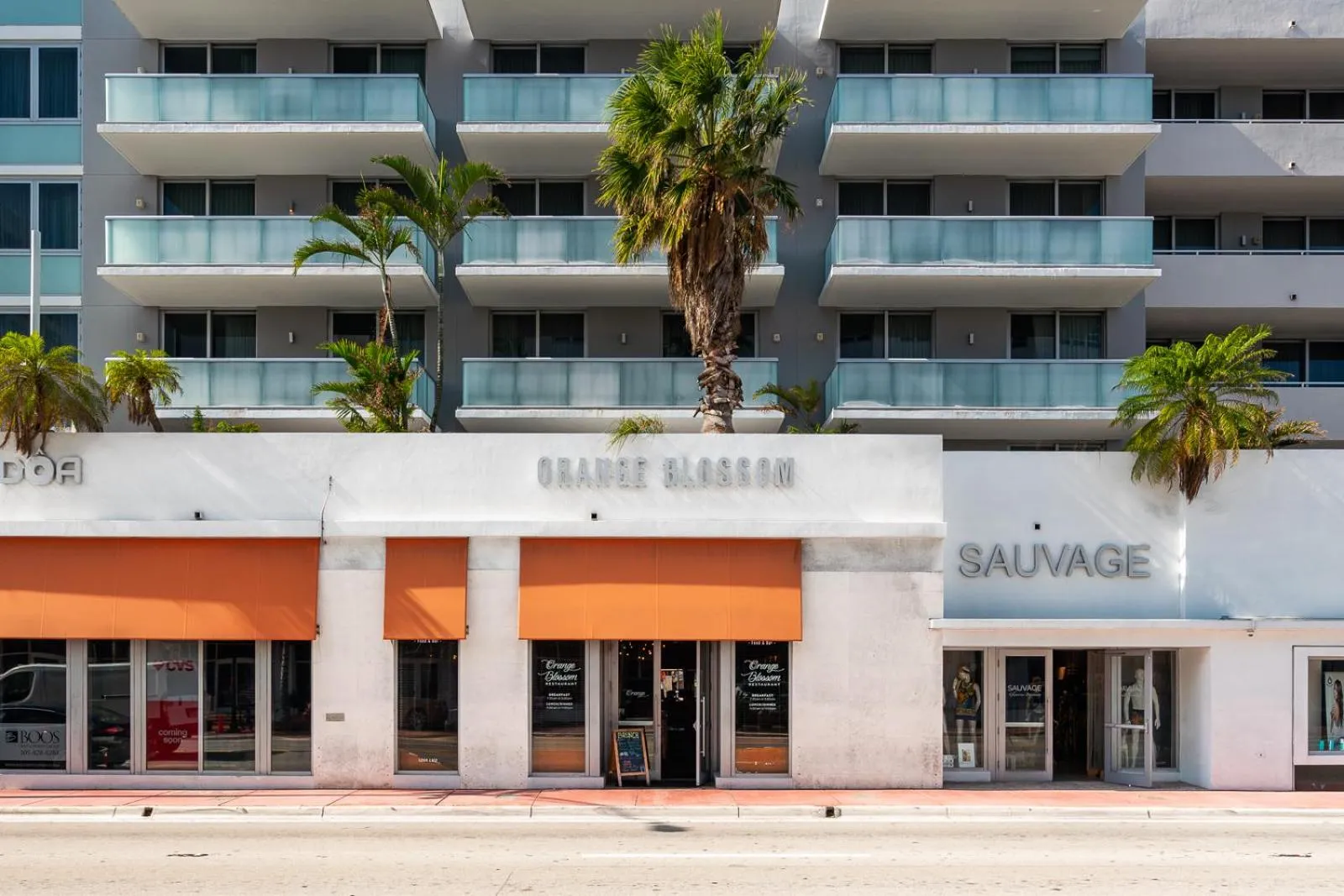 Street view in Boulan South Beach