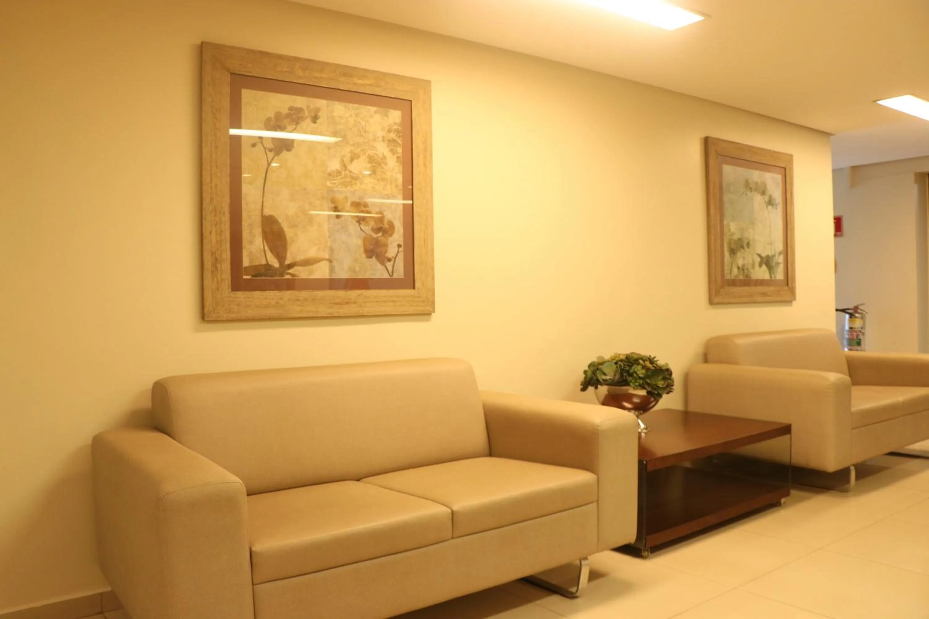 Seating area in Indaiá Park Hotel