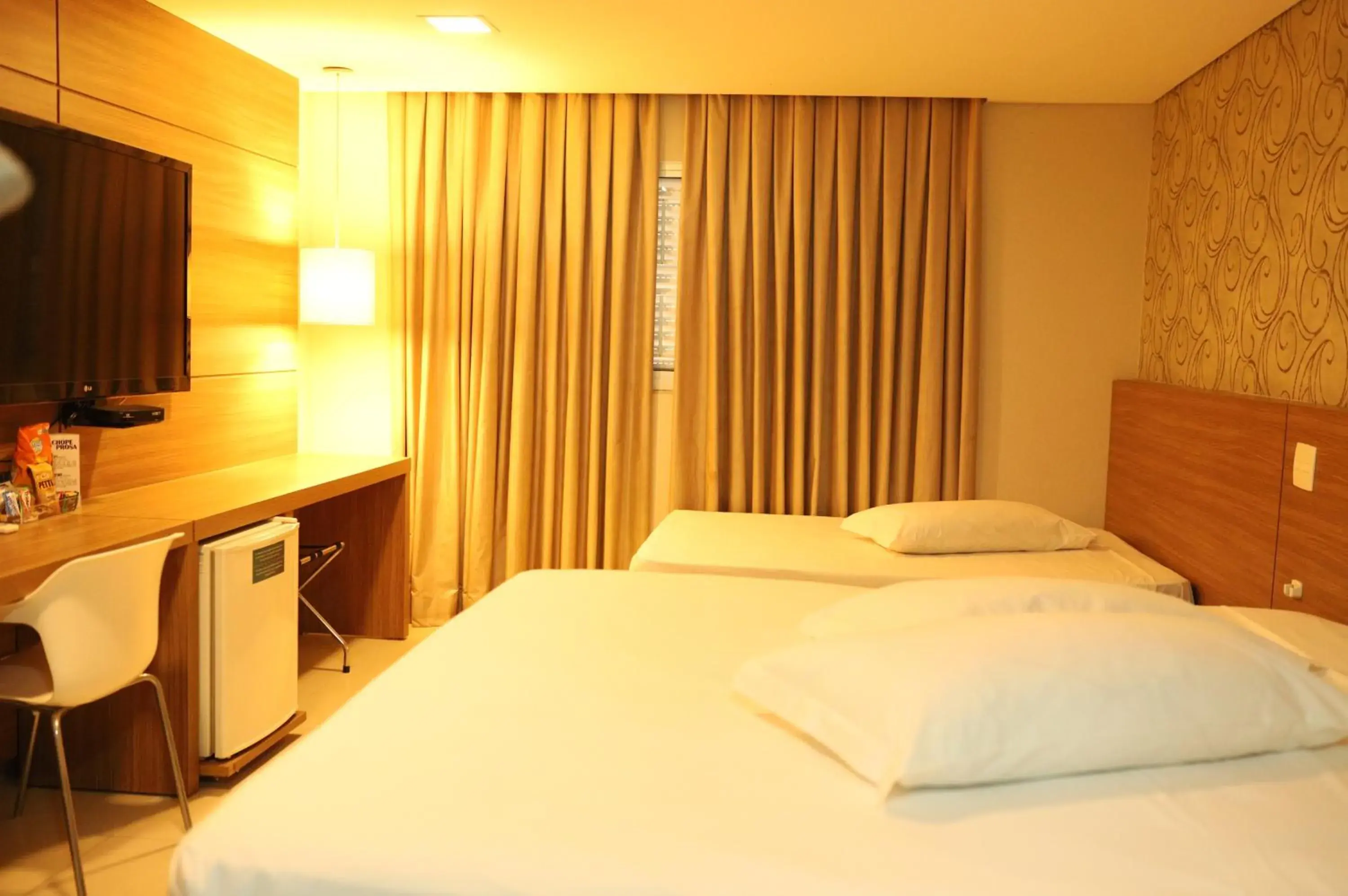 Bed in Indaiá Park Hotel Bed in Indaiá Park Hotel