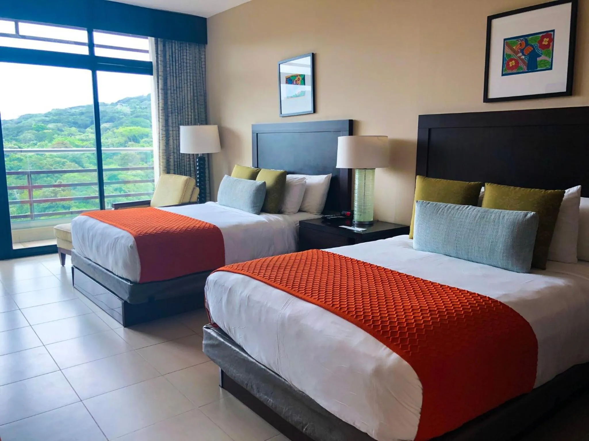 Bed in Summit Rainforest Golf Resort & All Inclusive