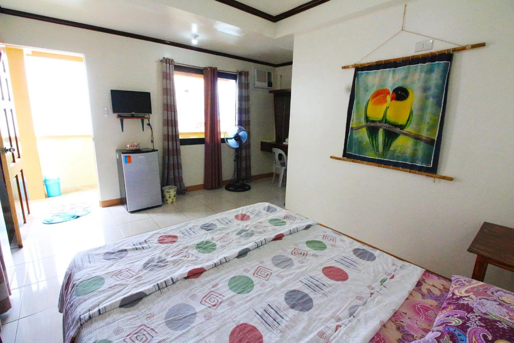 Bed in Reynaldo's Upstairs