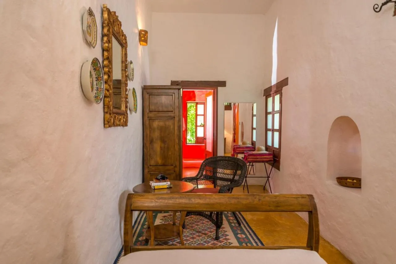 Seating area in Hacienda Santa Cruz Merida