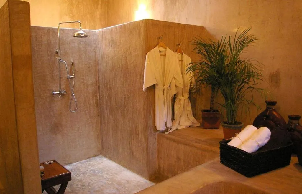 Bathroom in Hacienda Santa Cruz Merida