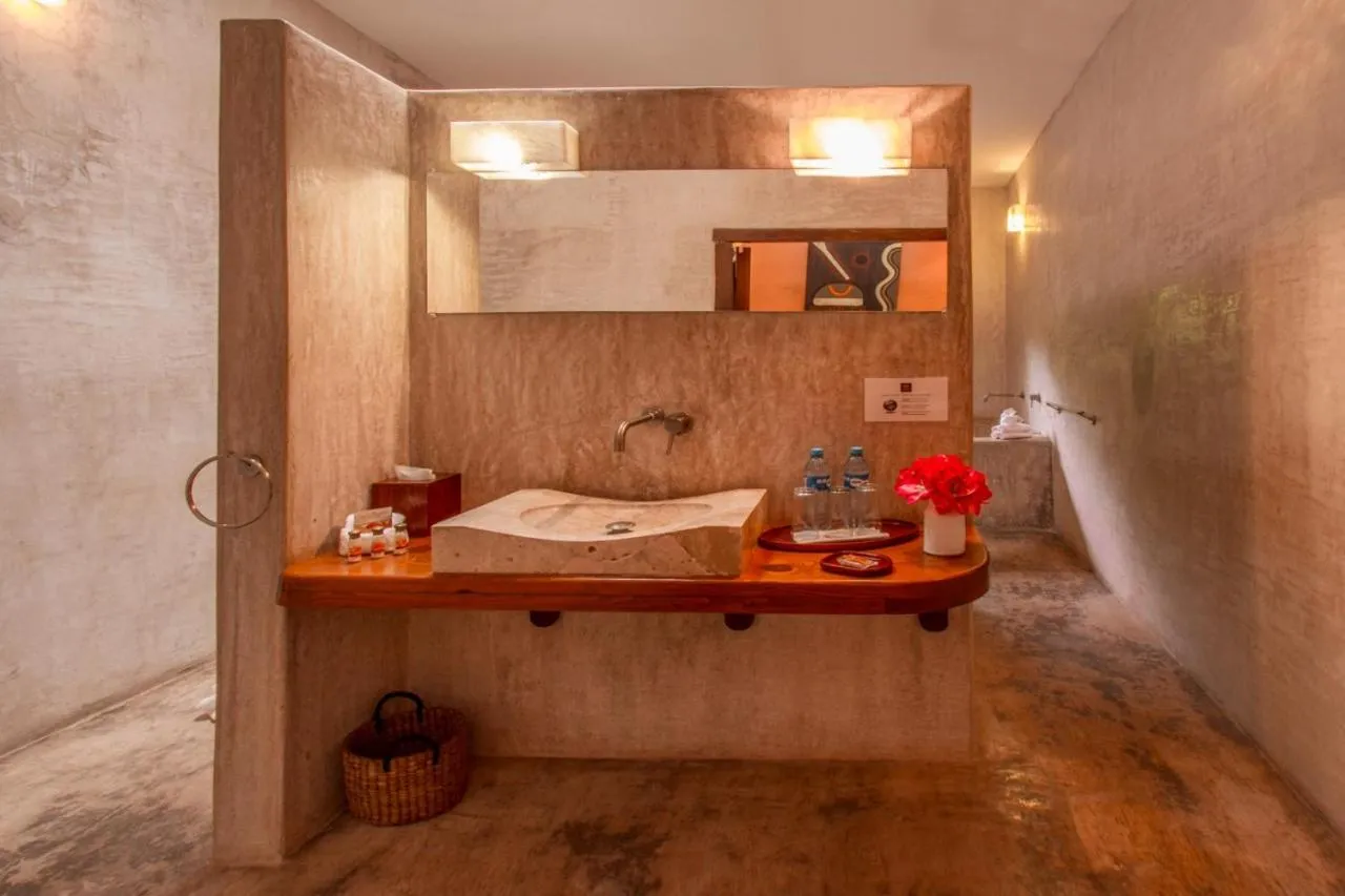 Bathroom in Hacienda Santa Cruz Merida