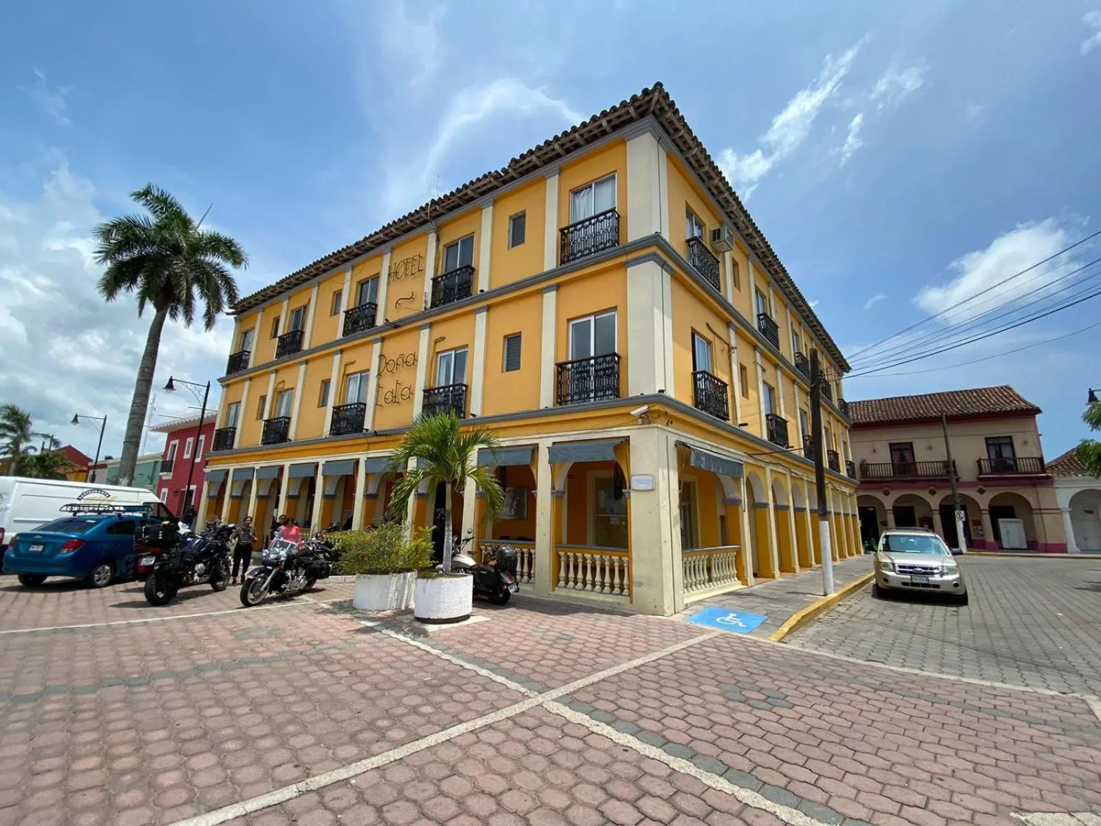 Off site in Hotel Posada Doña Lala