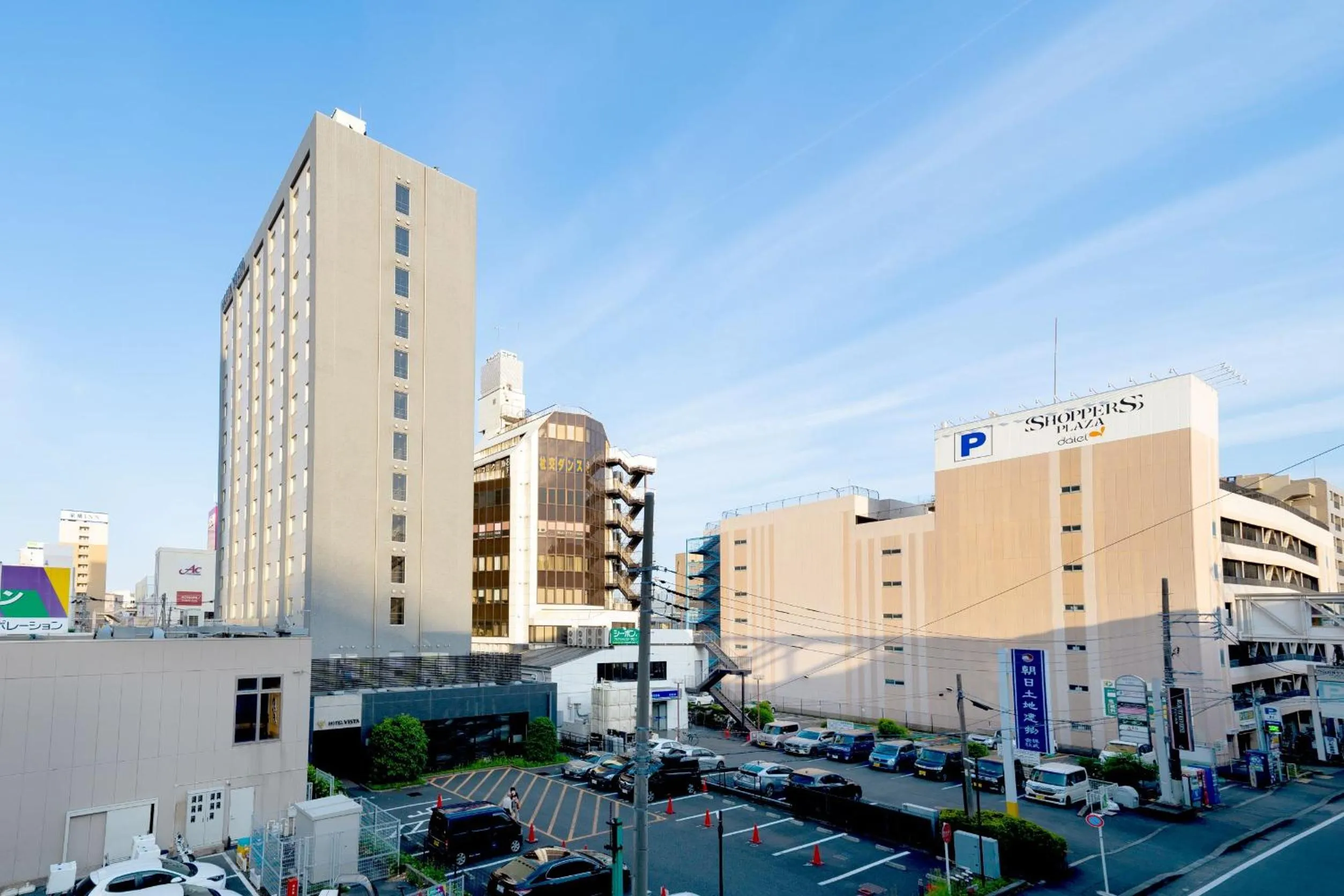 Property building in Hotel Vista Ebina