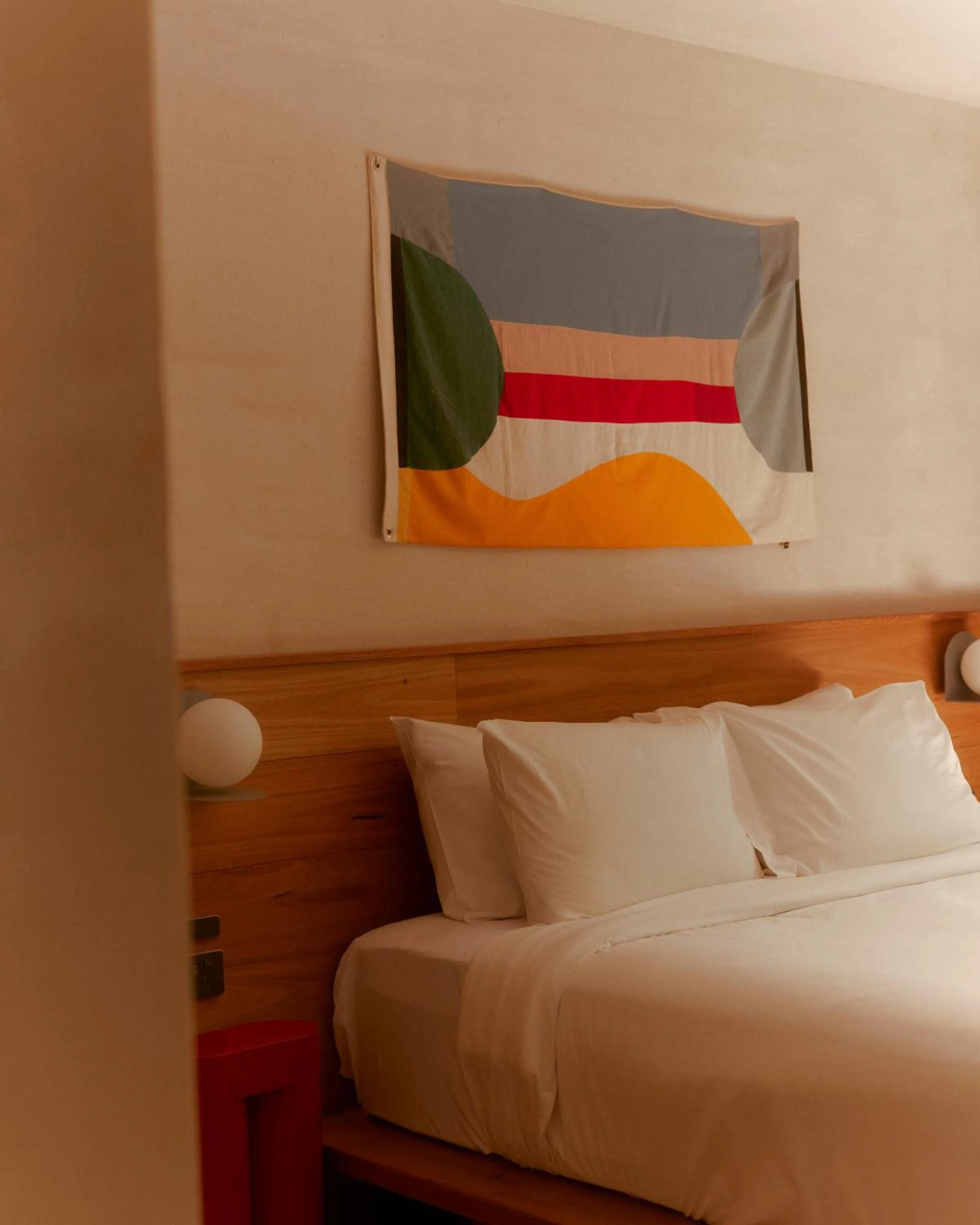 Bed in The Sunseeker, Byron Bay