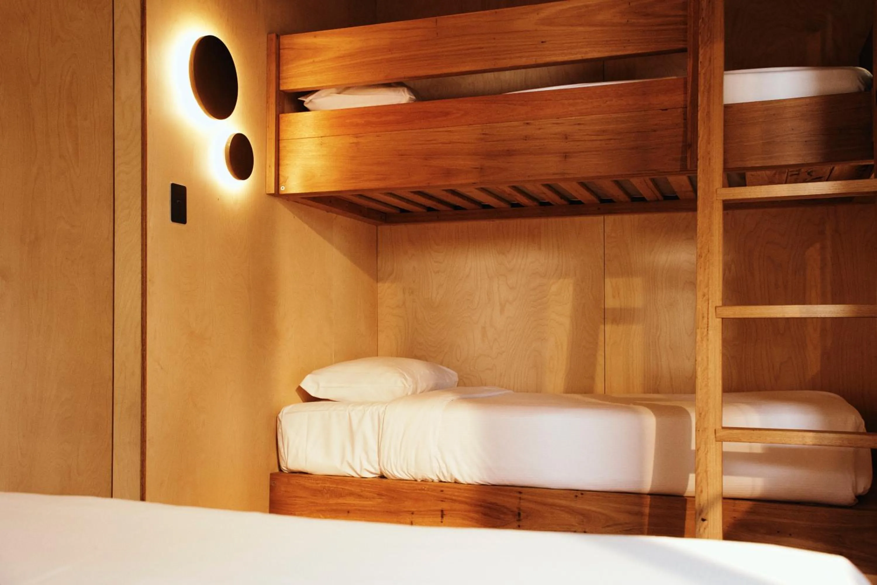 Bed in The Sunseeker, Byron Bay