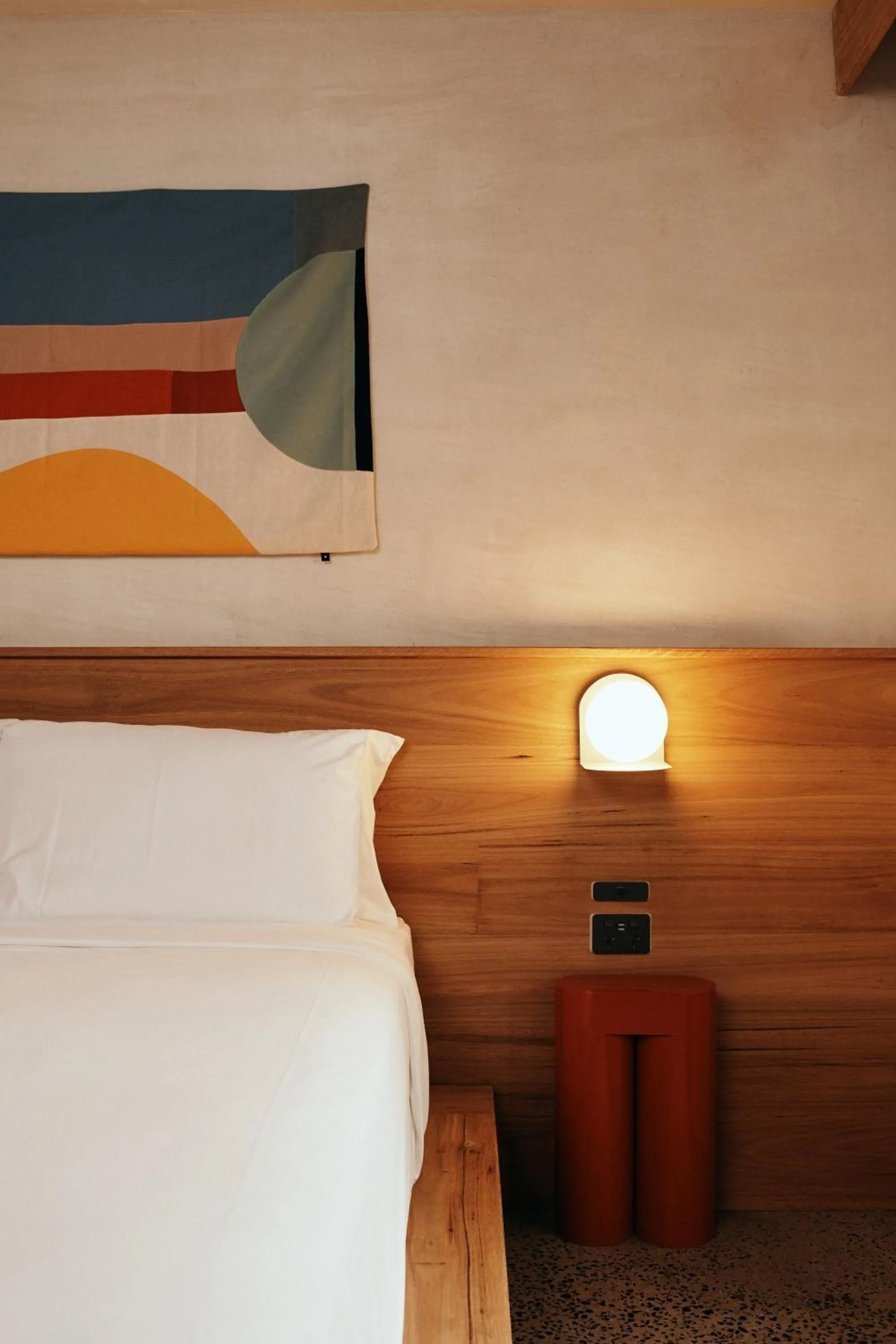 Bed in The Sunseeker, Byron Bay