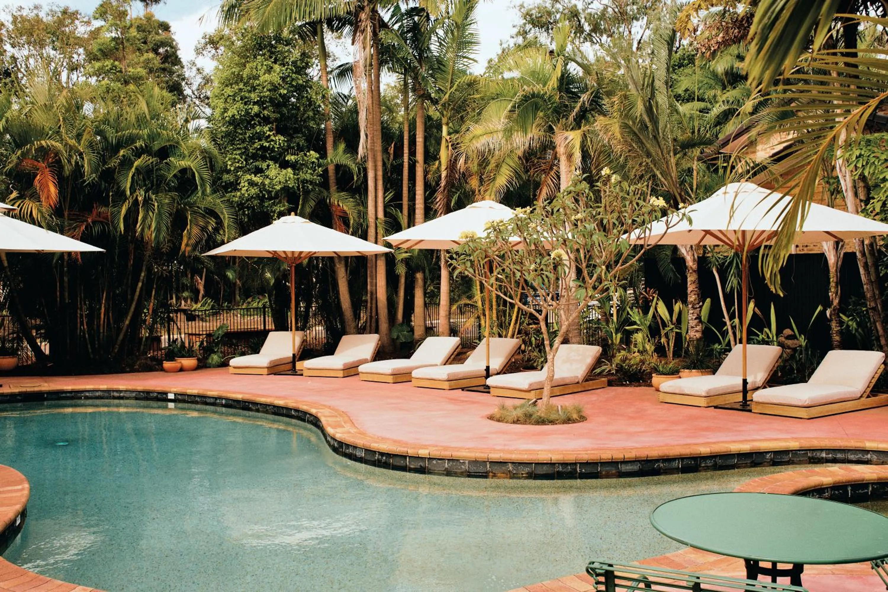 Swimming pool in The Sunseeker, Byron Bay