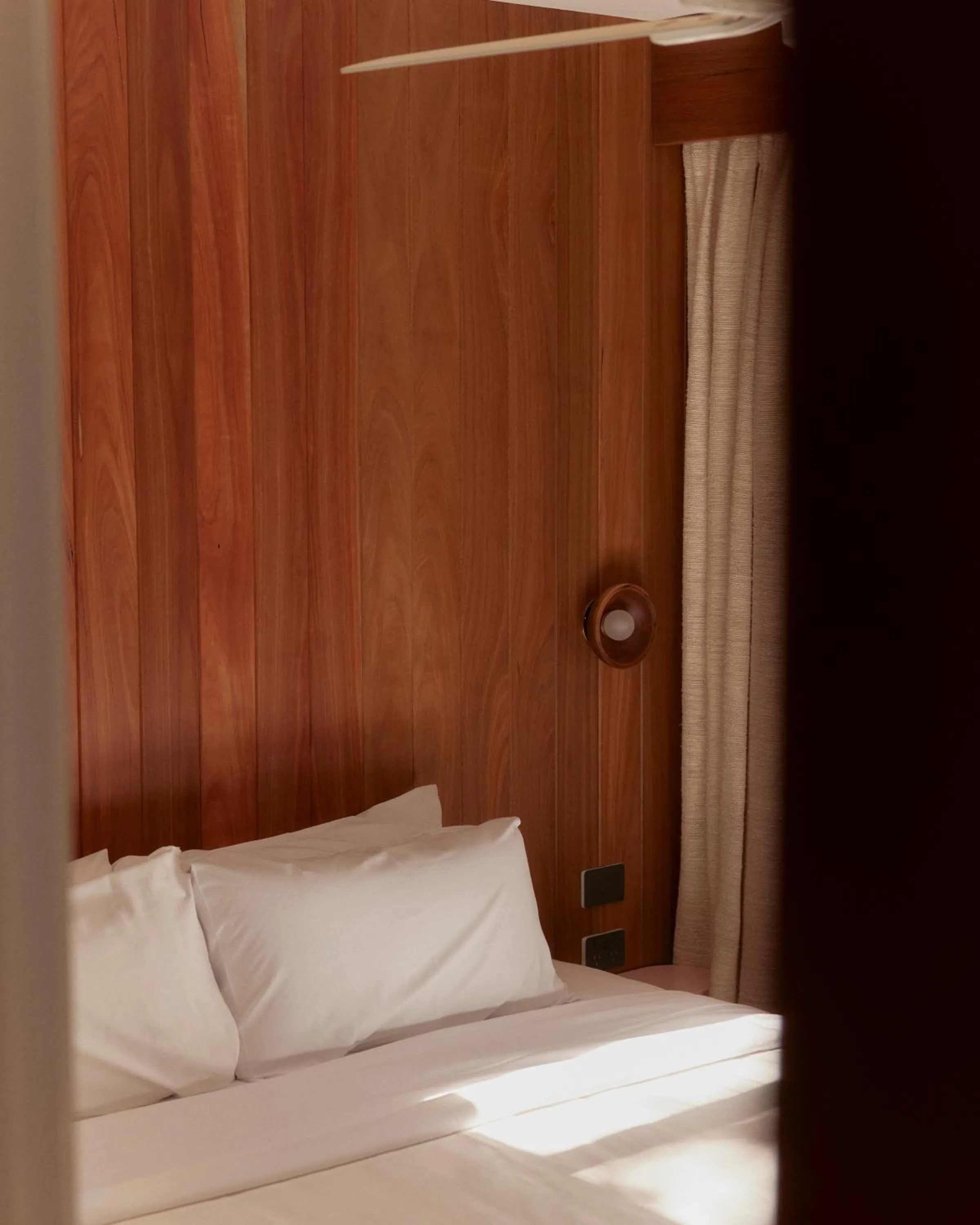 Bed in The Sunseeker, Byron Bay