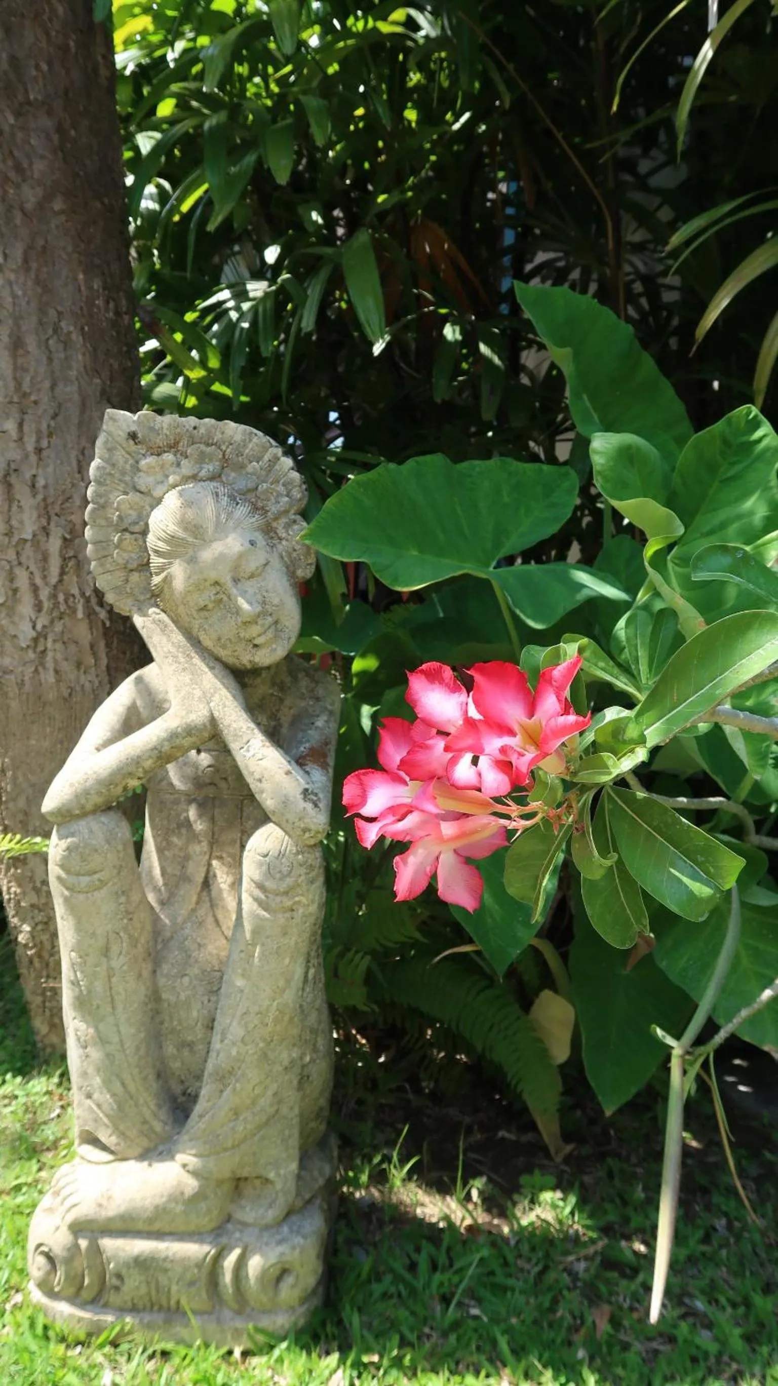 Decorative detail in Villa Shantitara Bungalows