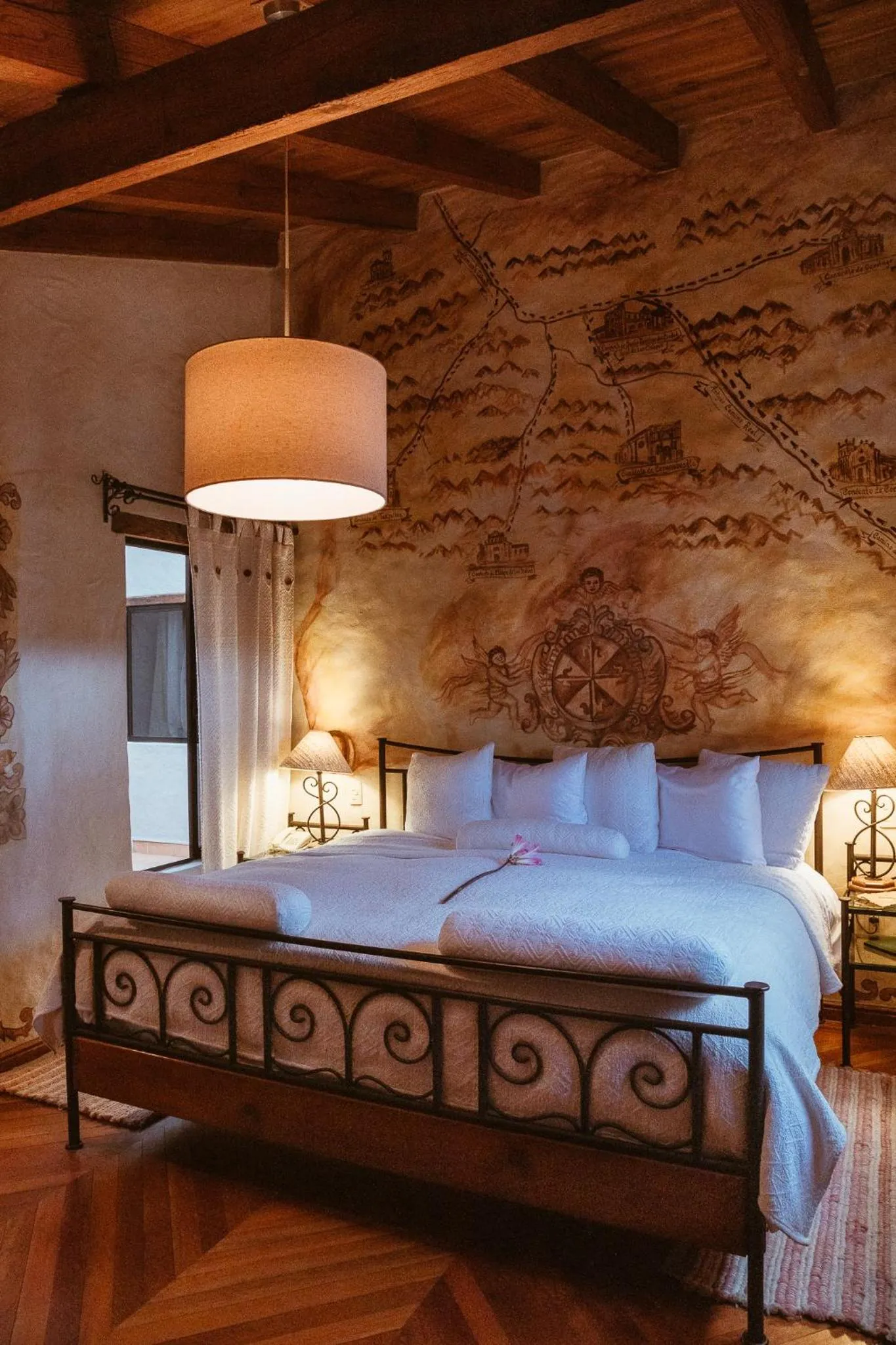 Bed in Hotel Villas Casa Morada