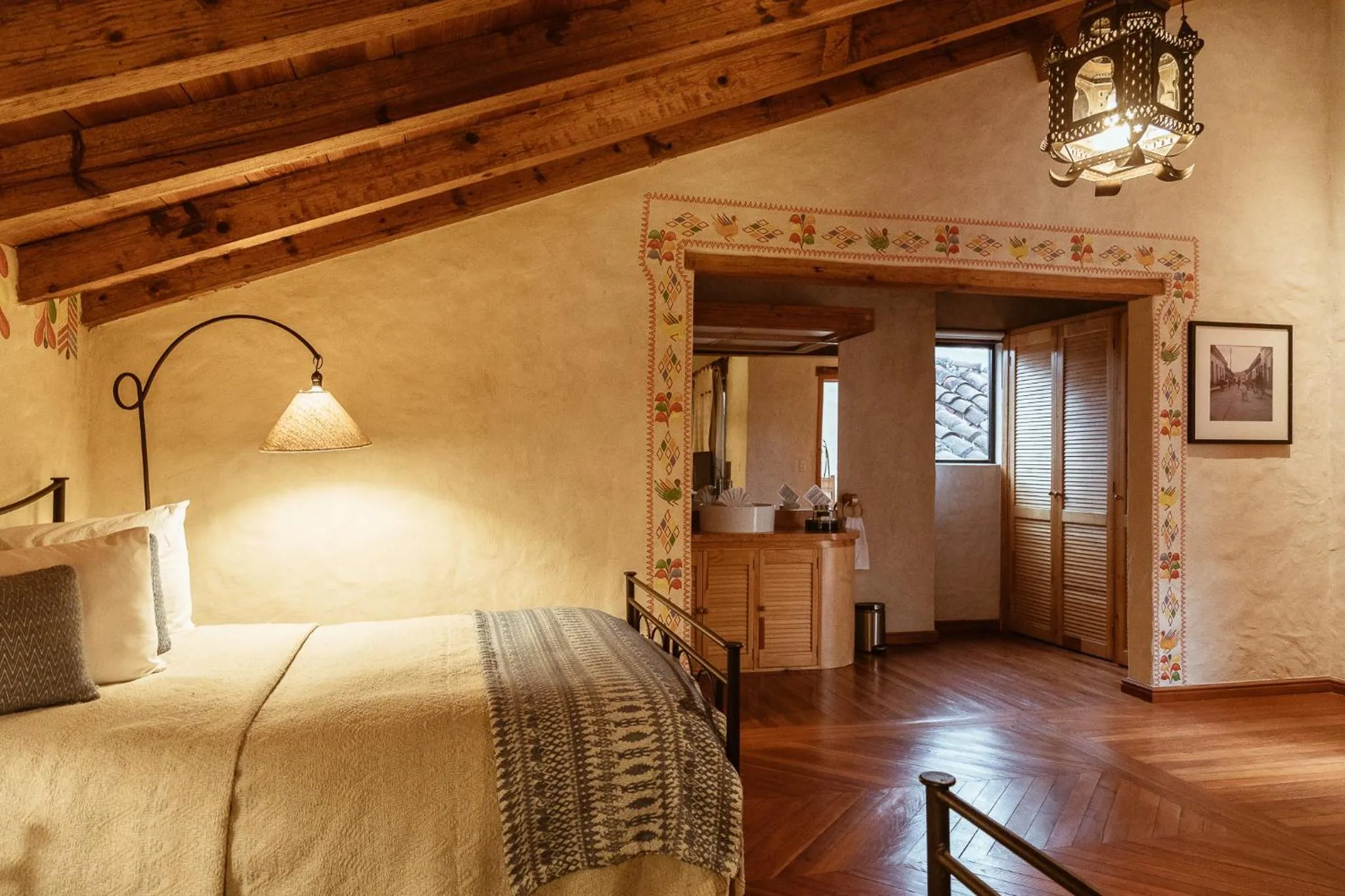 Bed in Hotel Villas Casa Morada