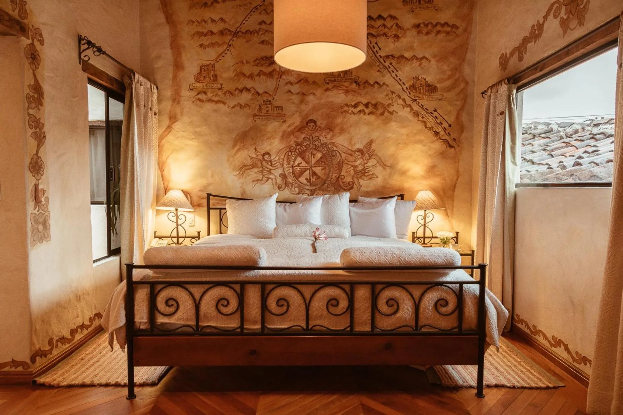 Bed in Hotel Villas Casa Morada