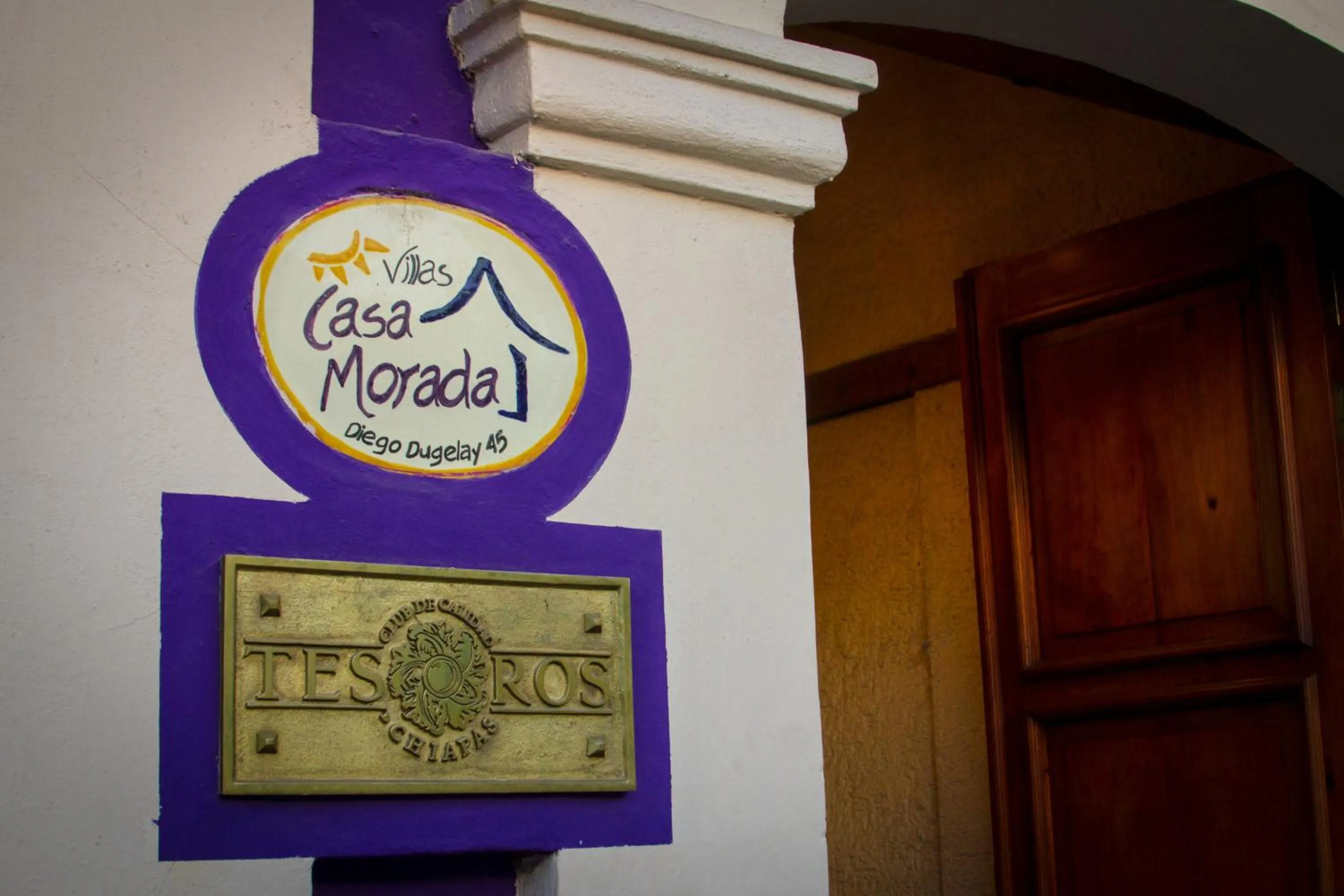 Facade/entrance in Hotel Villas Casa Morada