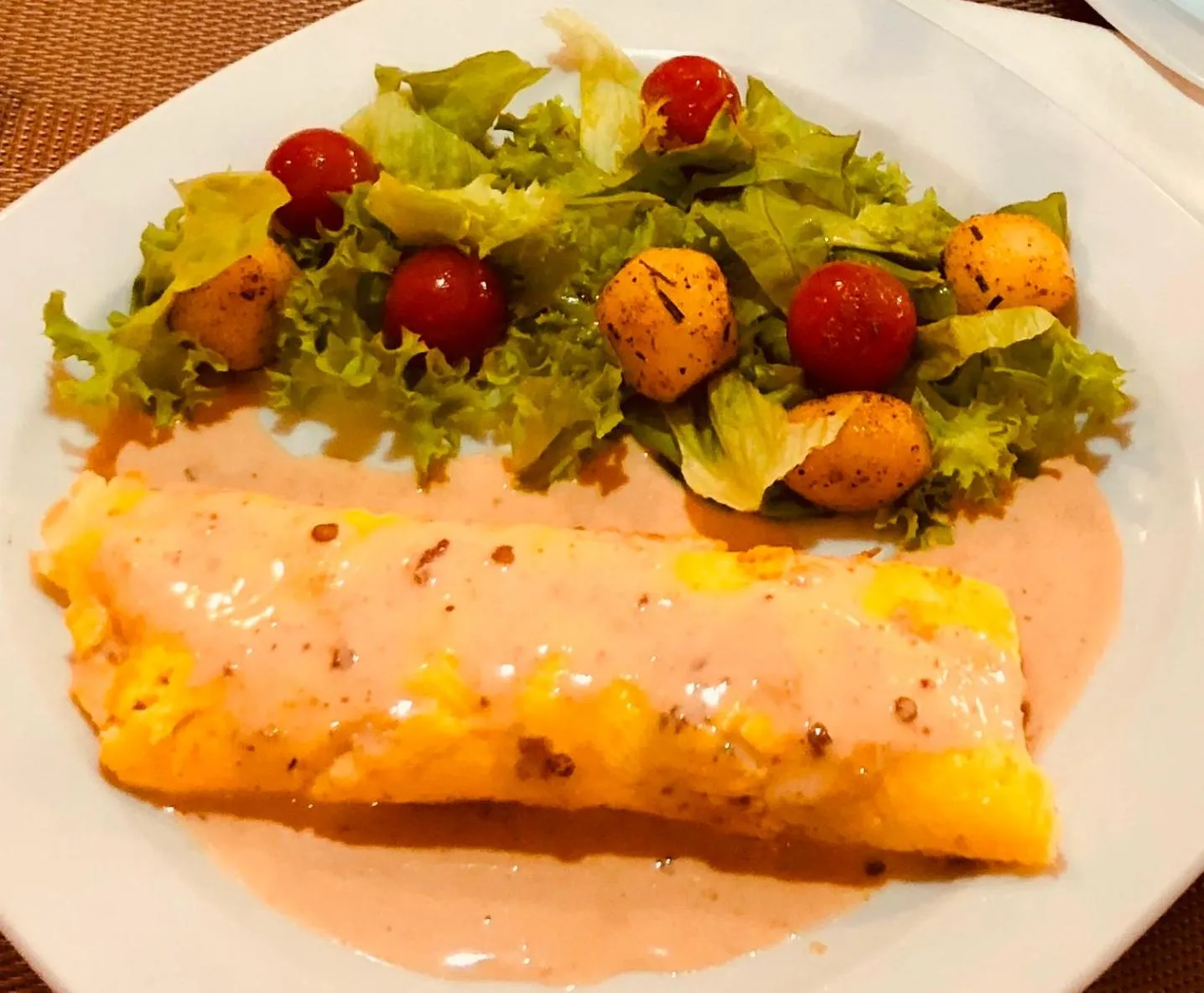 Food close-up in Hotel Villas Casa Morada