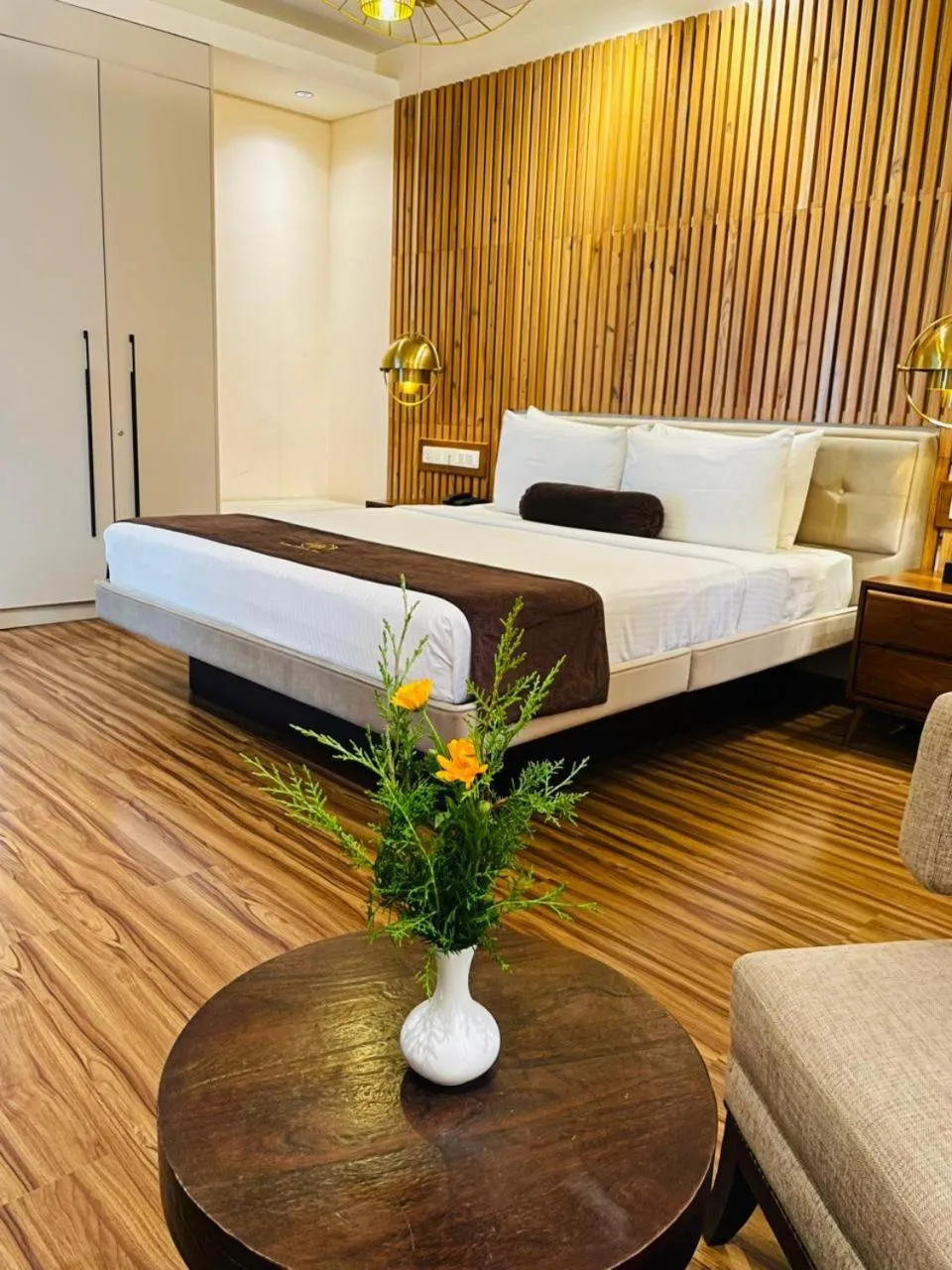 Bedroom, Bed in Ripon Grand Hill By EHI