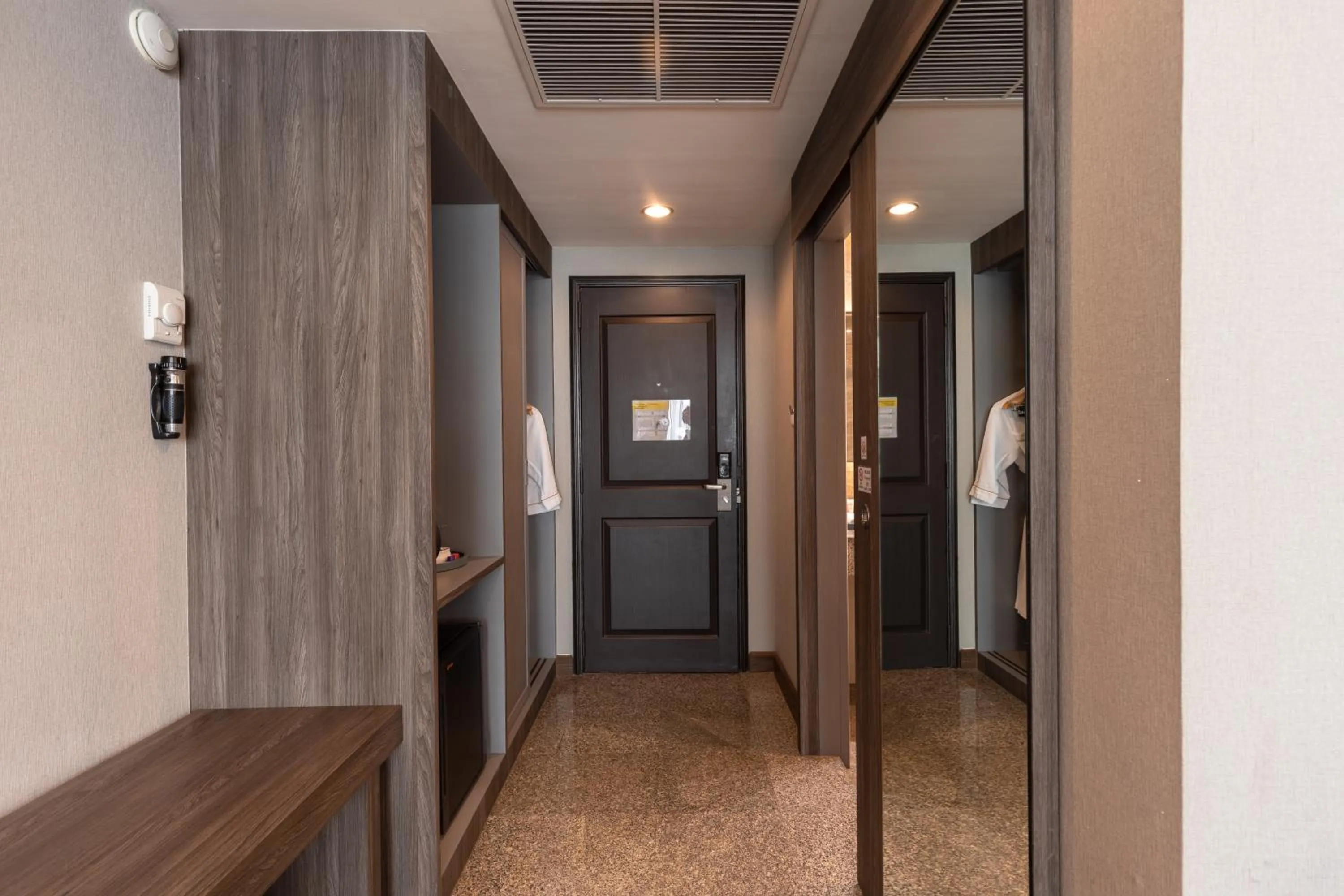 wardrobe in Siam Mandarina Hotel - Free BKK Airport Shuttle