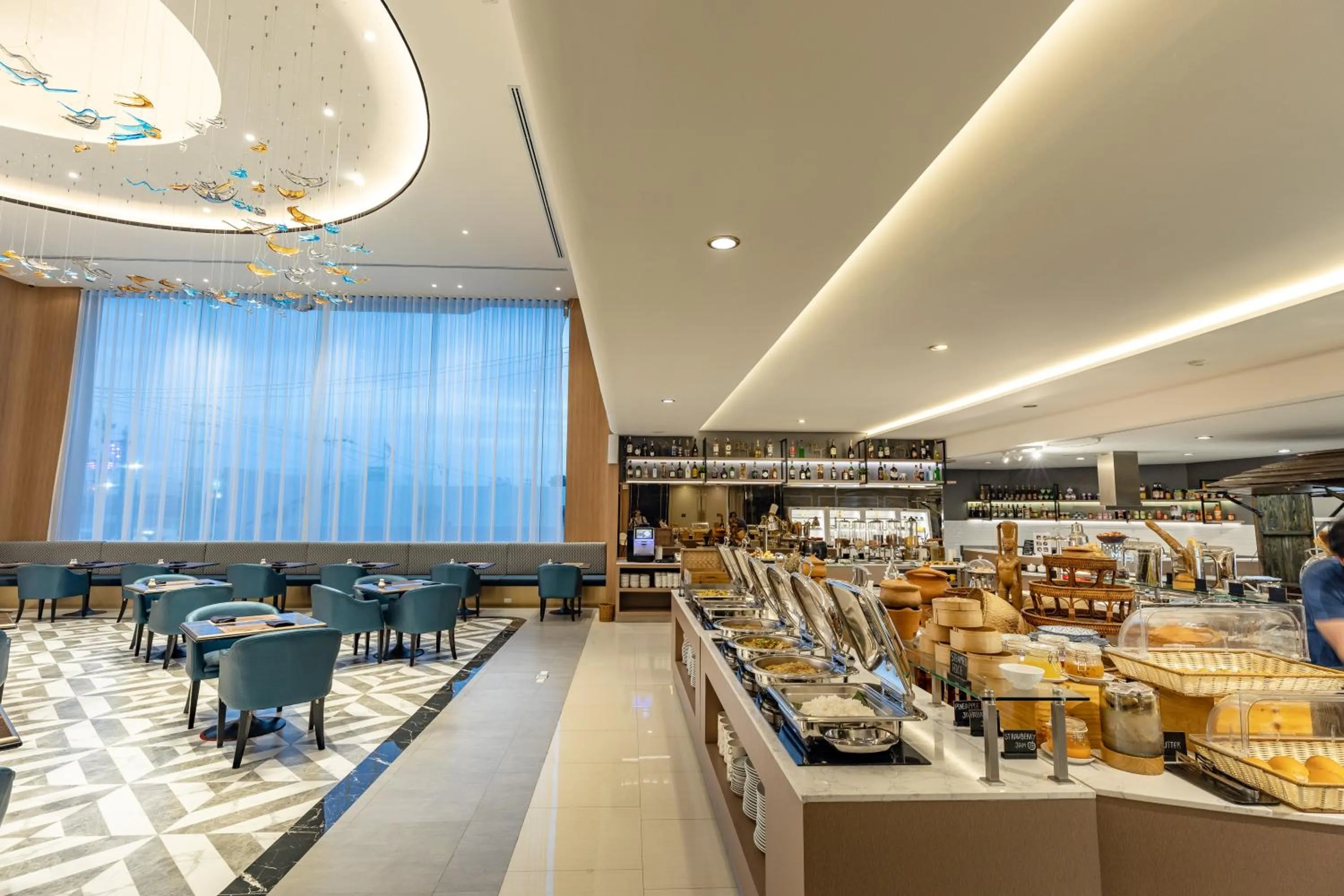 Breakfast in Siam Mandarina Hotel - Free BKK Airport Shuttle