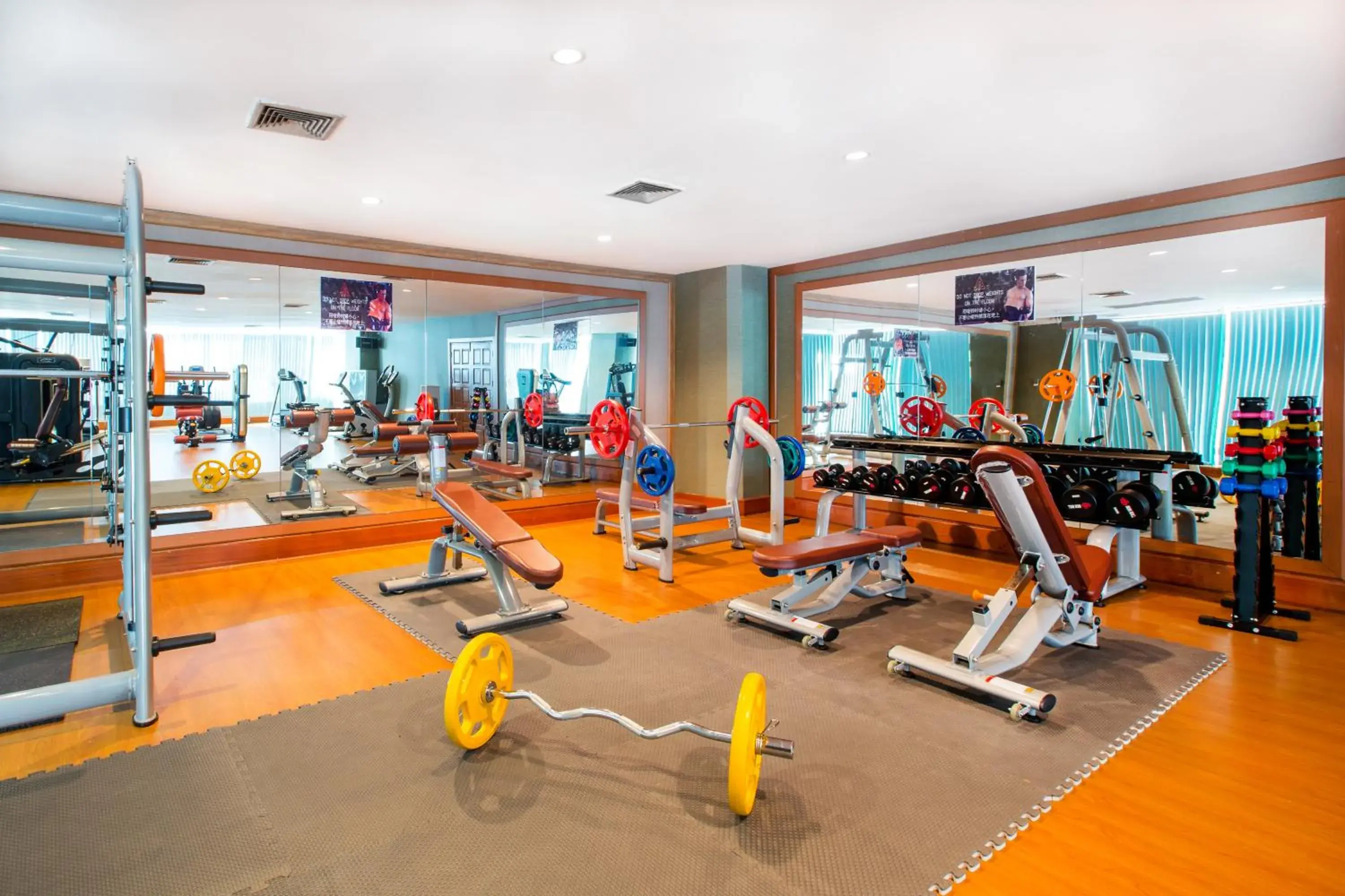 Fitness centre/facilities in Siam Mandarina Hotel - Free BKK Airport Shuttle Fitness centre/facilities in Siam Mandarina Hotel - Free BKK Airport Shuttle