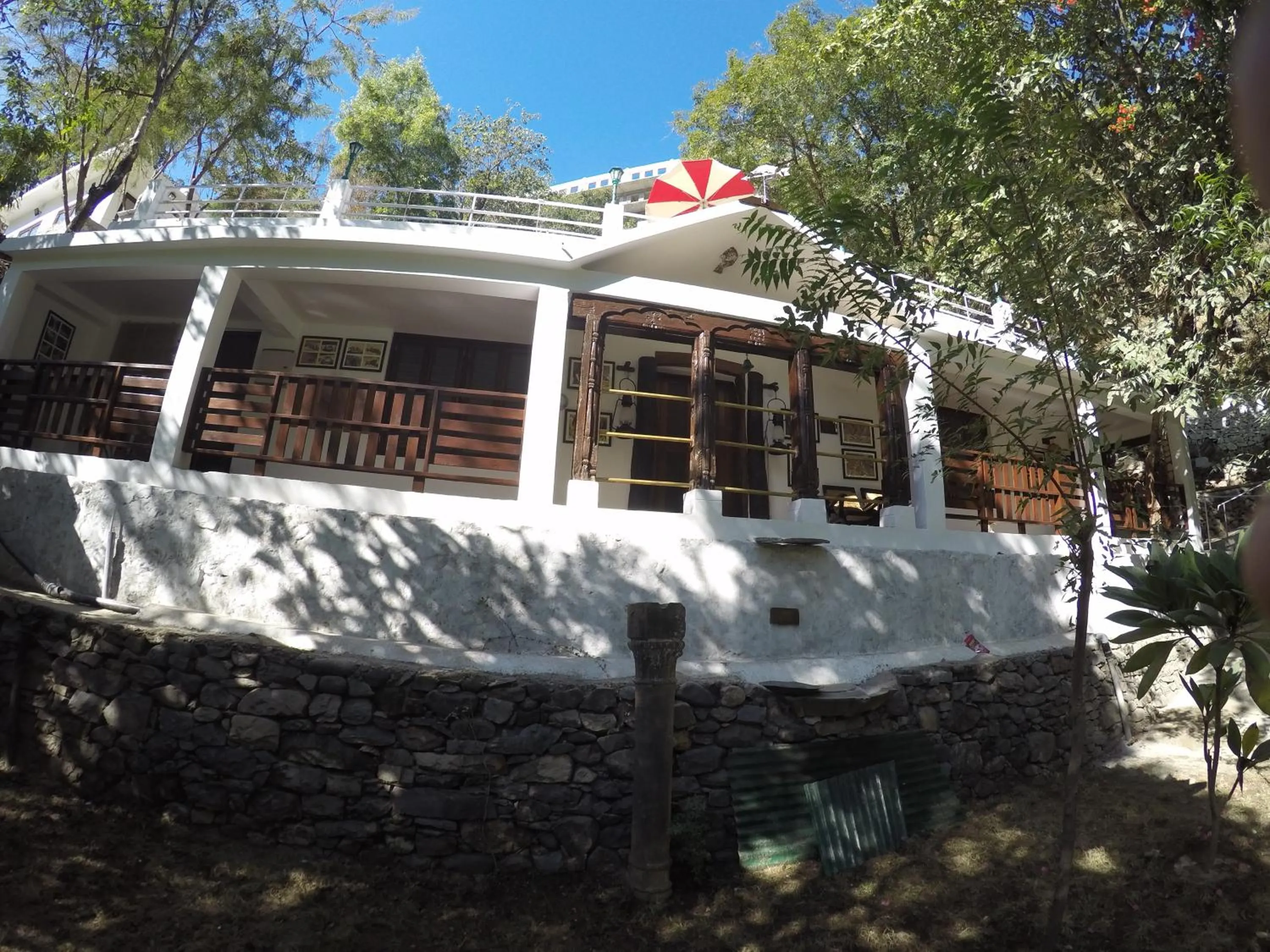 Property building in Samira's Birds & Butterflies Park-Spashram Ganga Beach Retreat