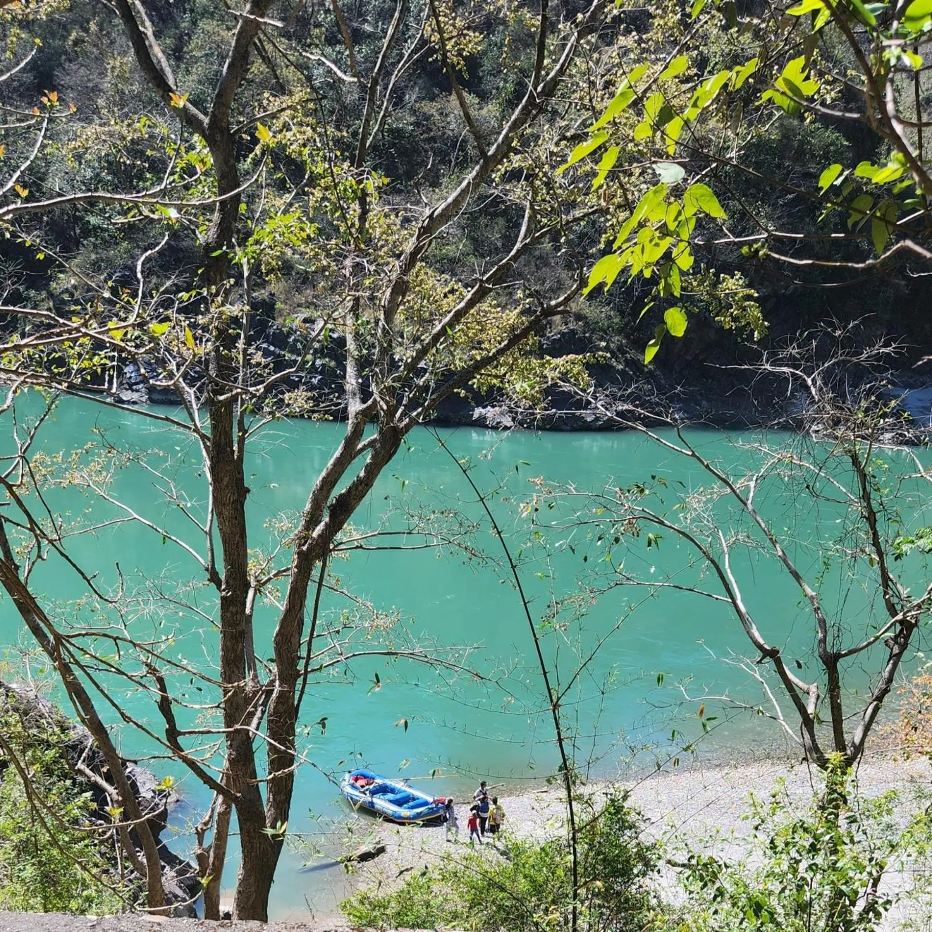 Canoeing in Samira's Birds & Butterflies Park-Spashram Ganga Beach Retreat