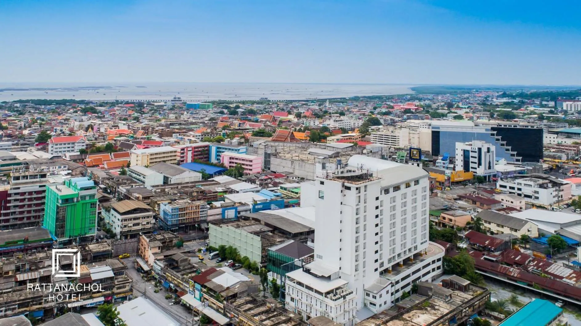 Bird's eye view in Rattanachol Hotel