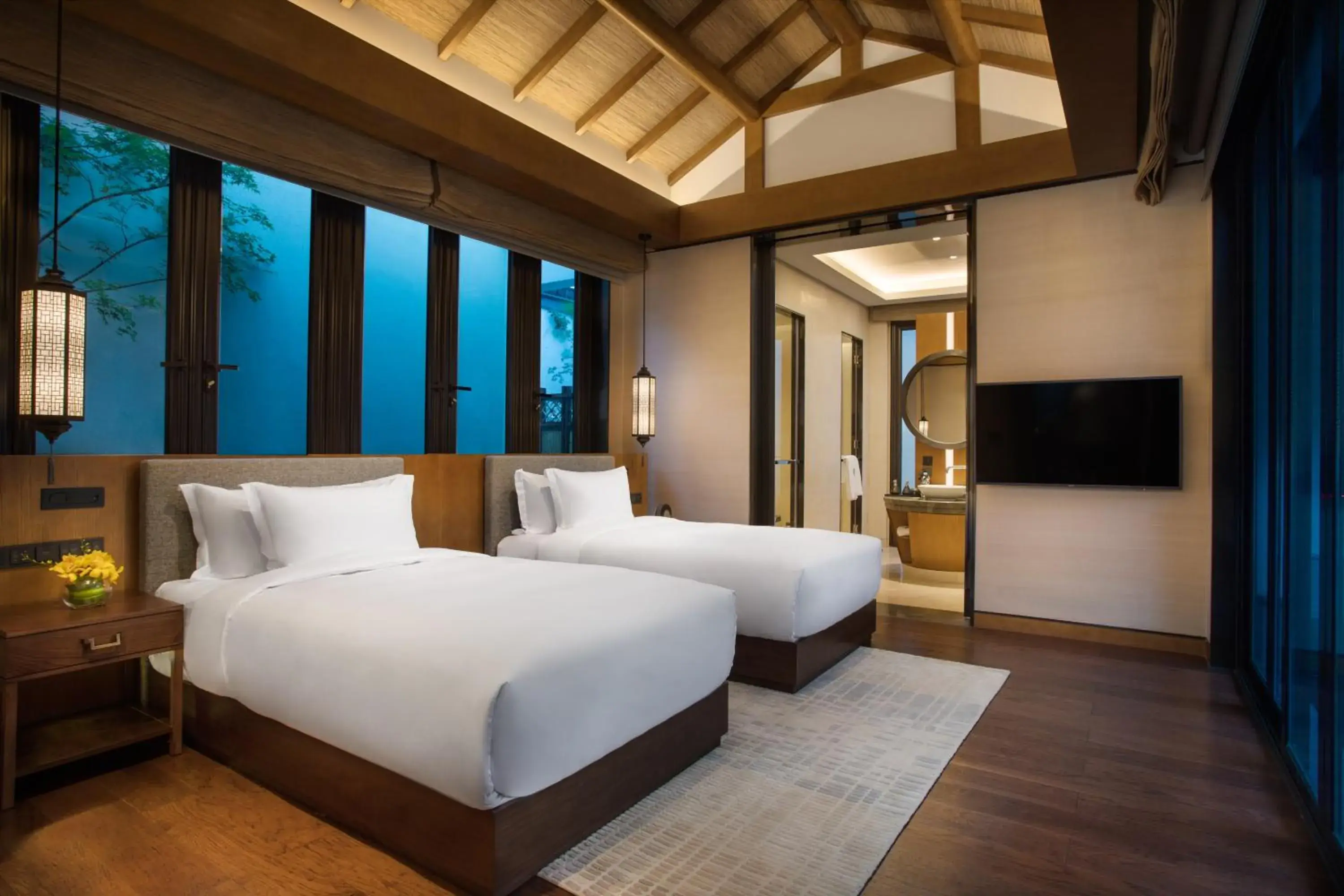 bunk bed, Bed in Banyan Tree Anji bunk bed, Bed in Banyan Tree Anji