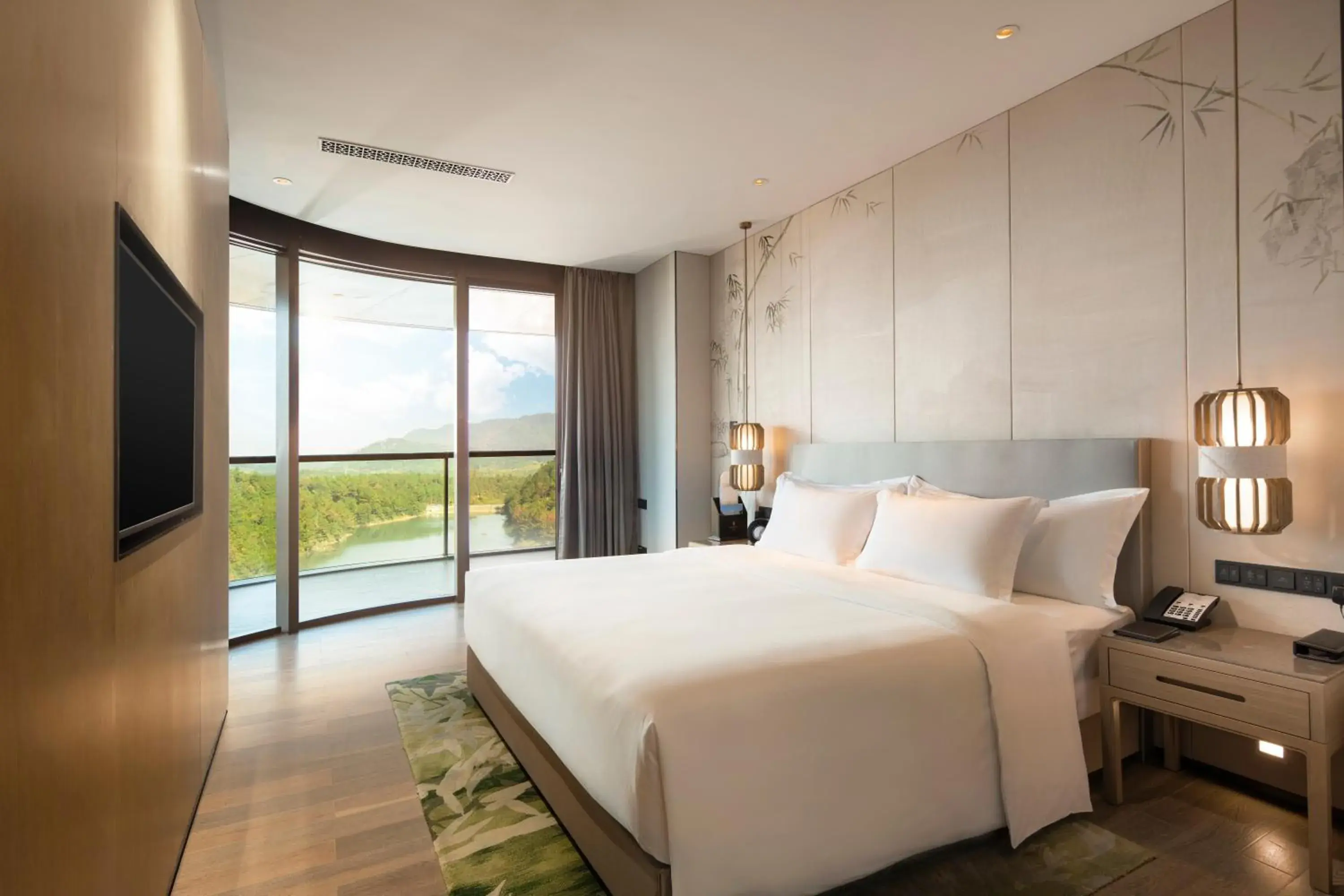 Bed in Banyan Tree Anji Bed in Banyan Tree Anji