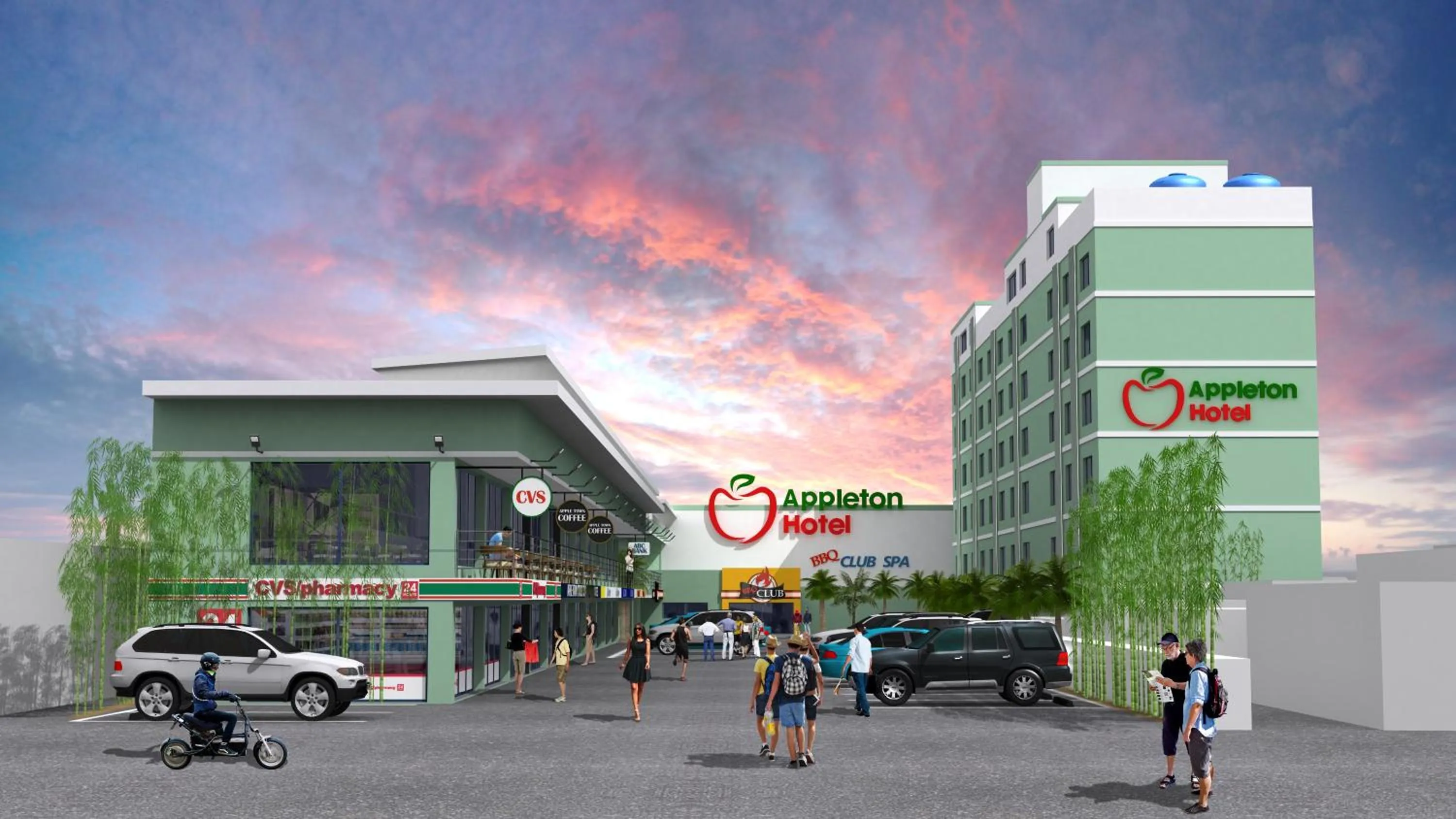 Property building in Appleton Boutique Hotel Mactan Cebu