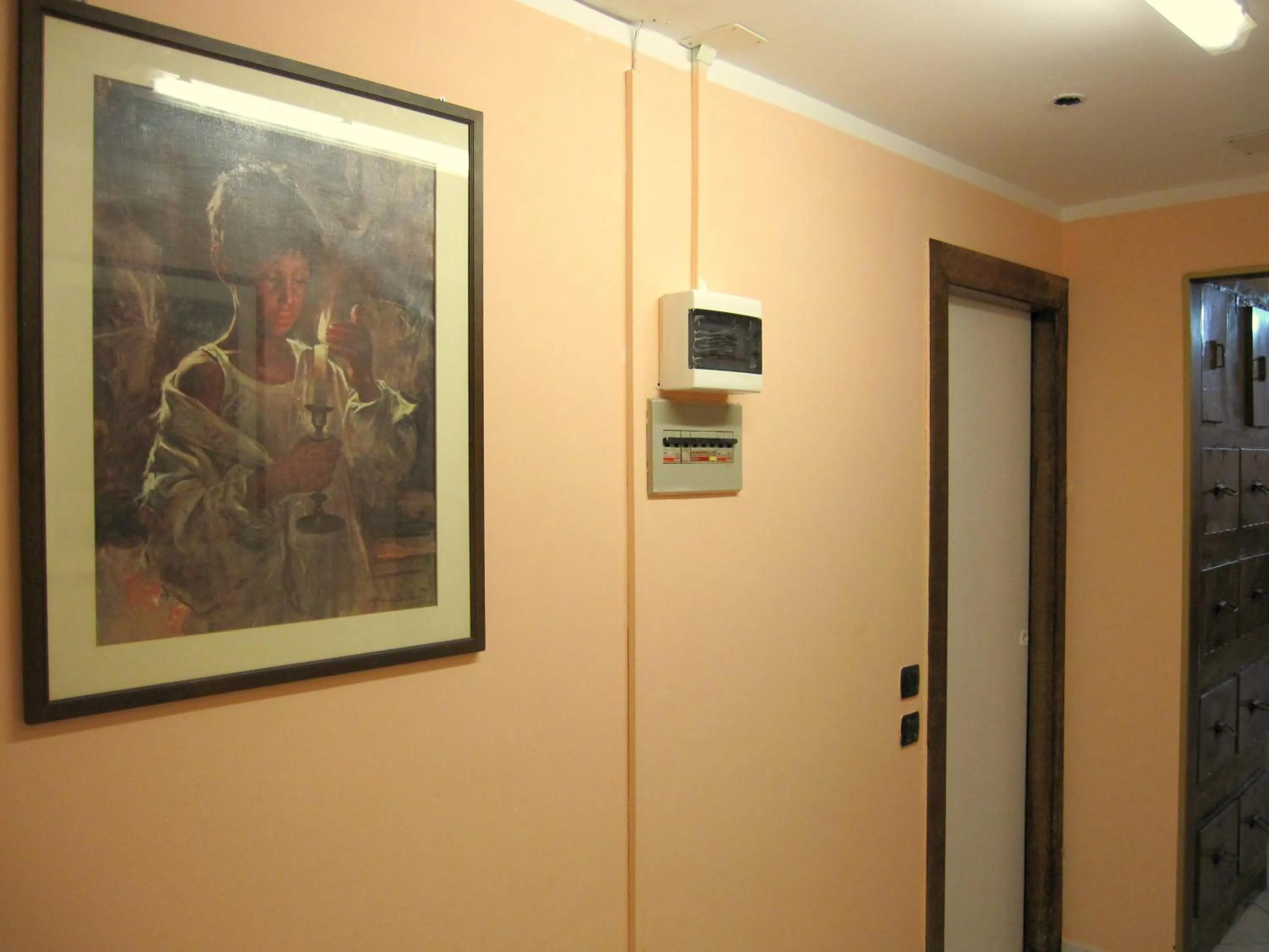 Decorative detail in Star Hostel