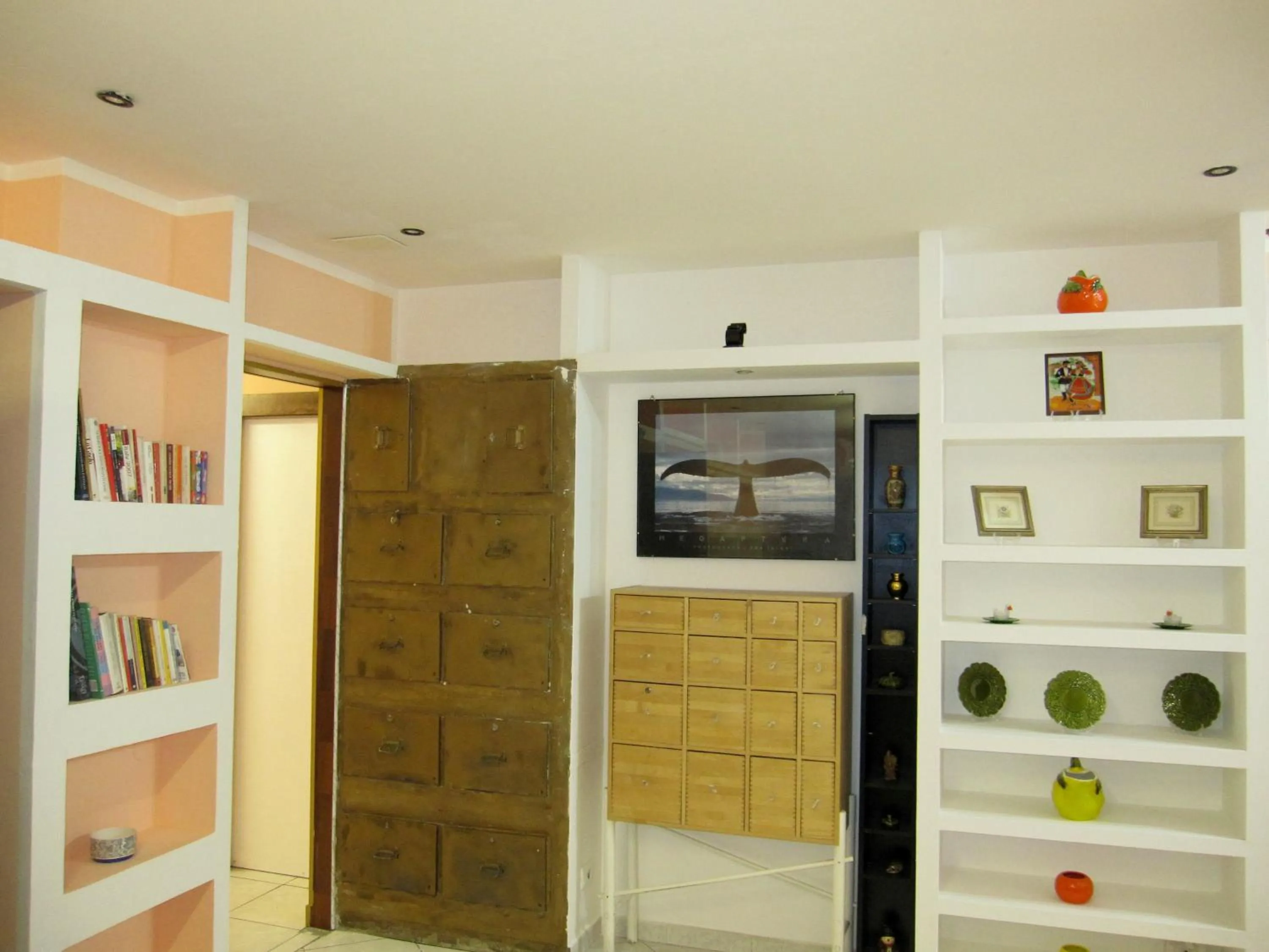 Decorative detail in Star Hostel