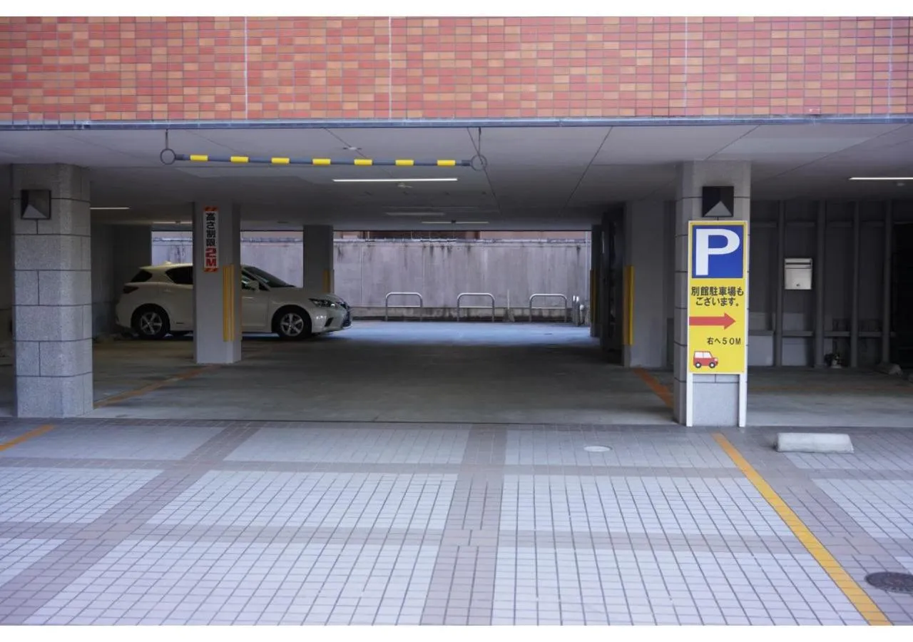 Parking in Hotel Hachiman