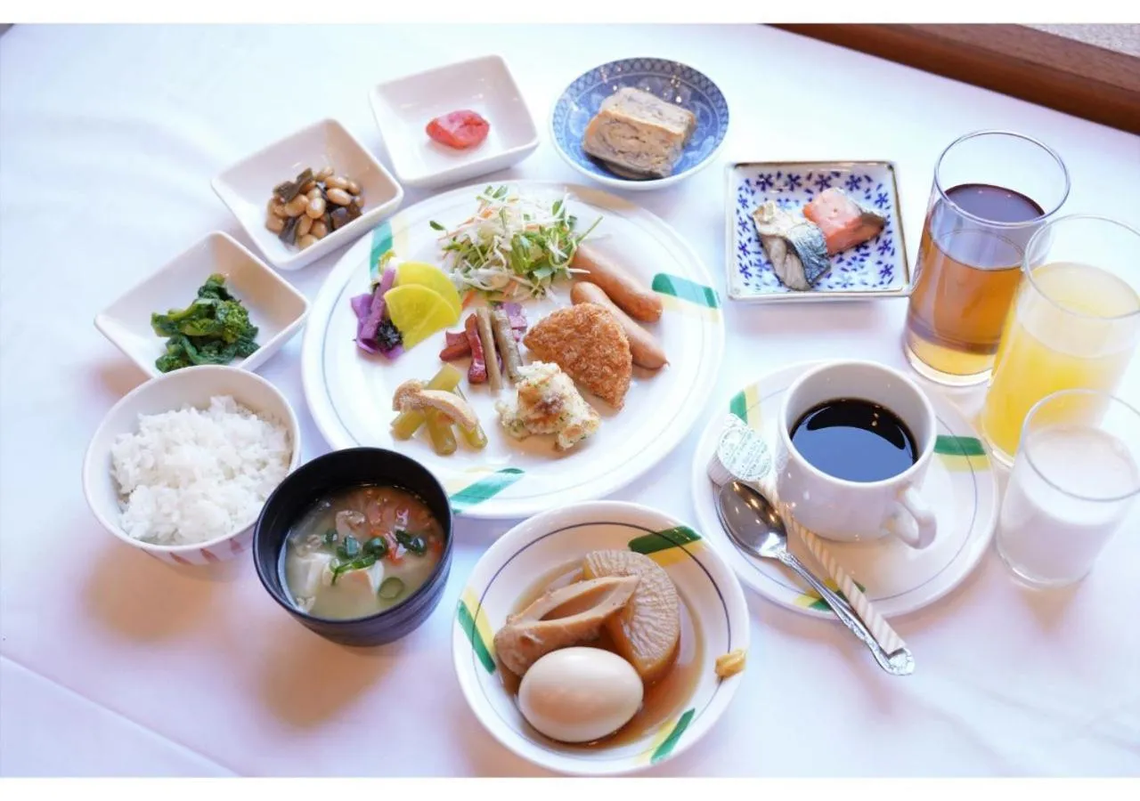 Breakfast in Hotel Hachiman