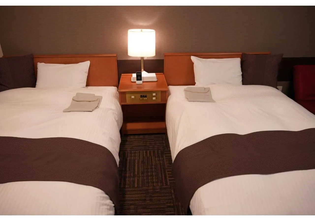 Bed in Hotel Hachiman