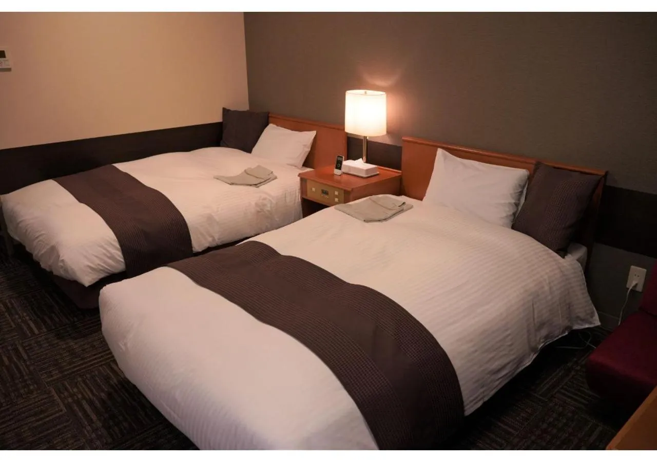 Bed in Hotel Hachiman