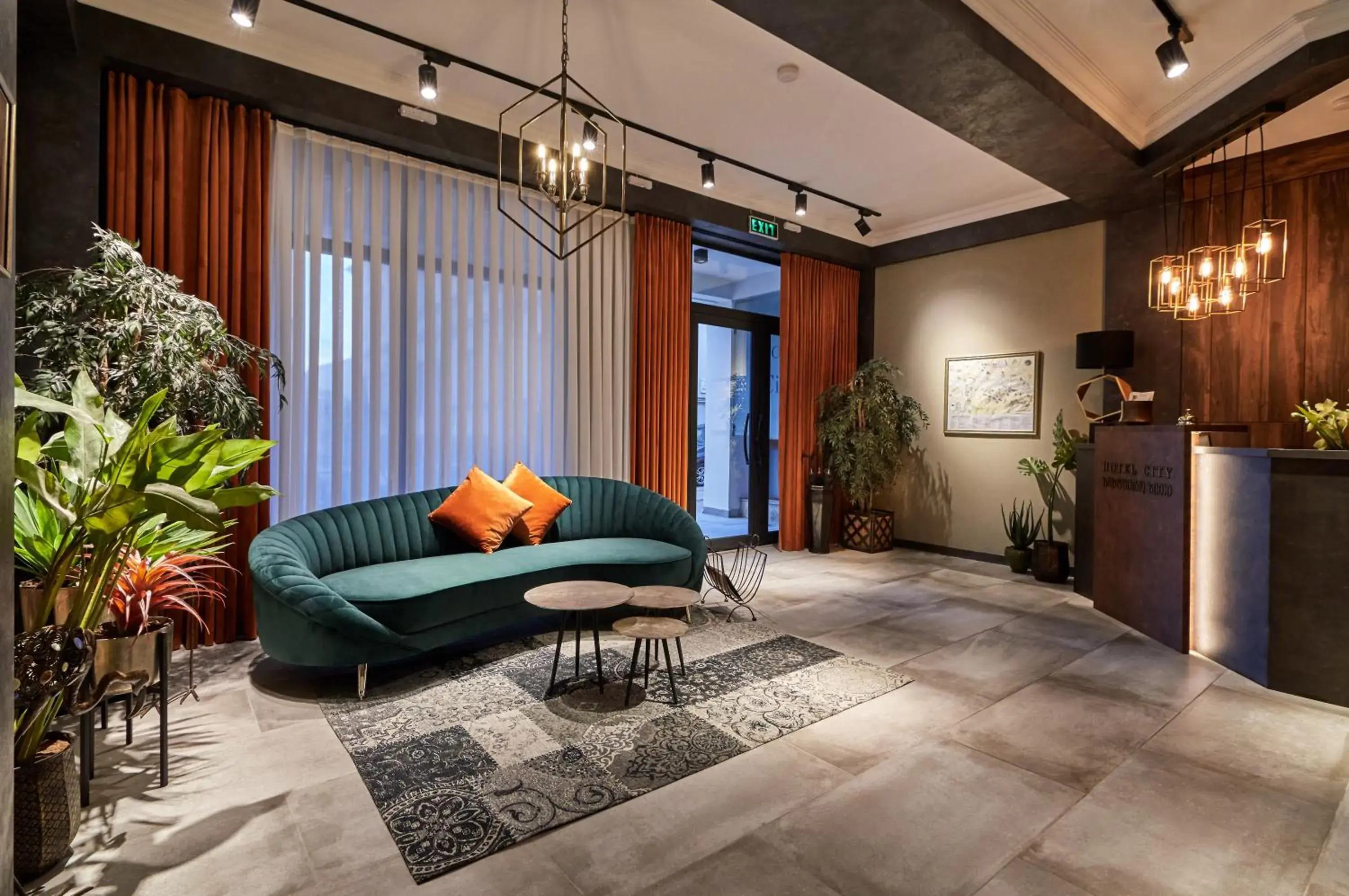 Lobby or reception in Hotel City Lobby or reception in Hotel City