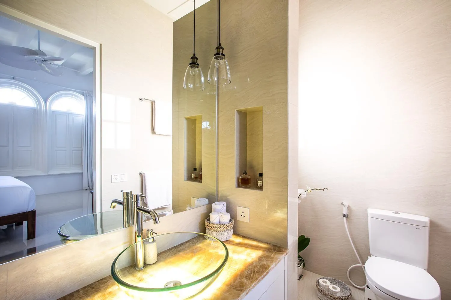 Shower in Villa Pulau Rumah