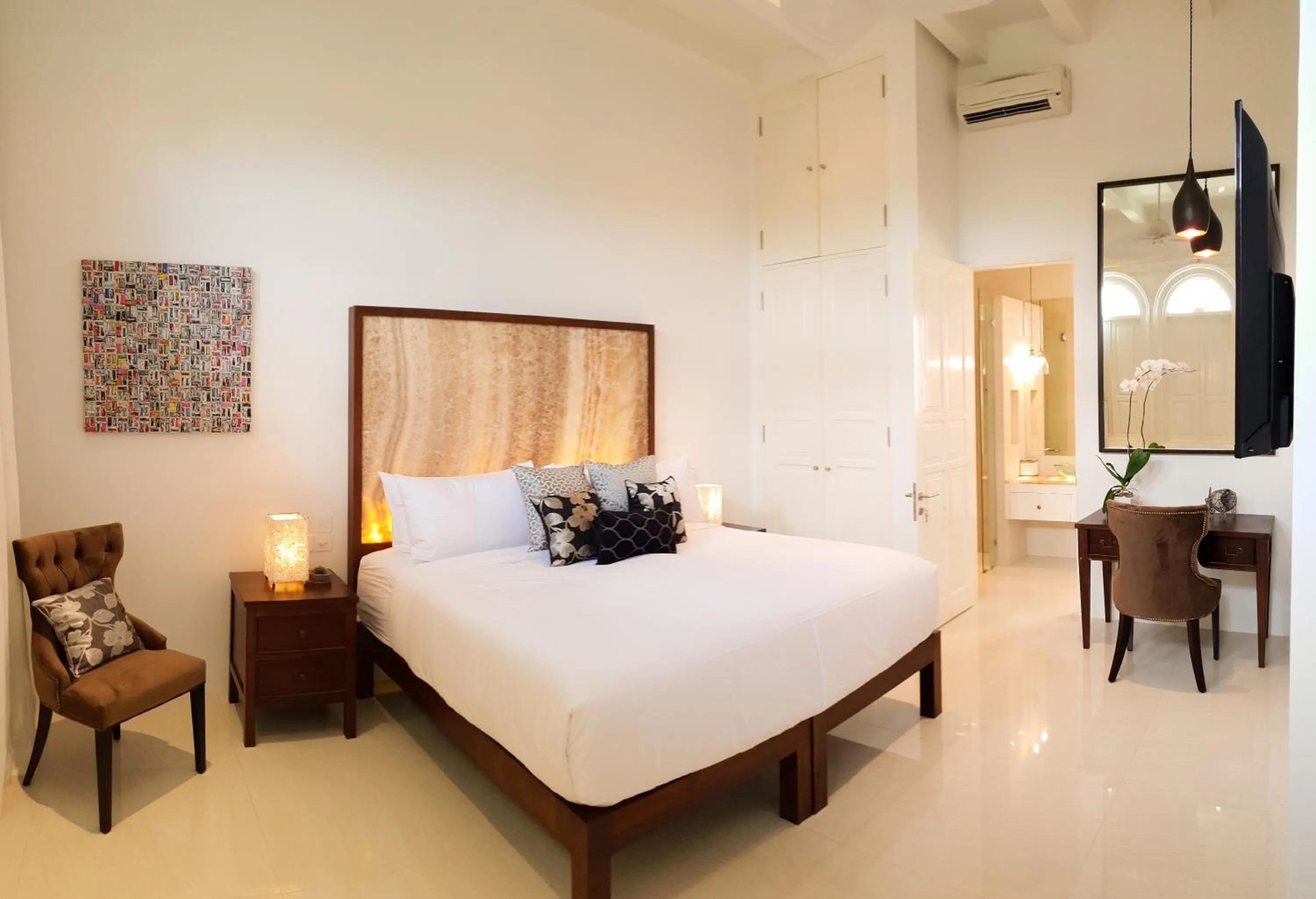 Bedroom, Bed in Villa Pulau Rumah