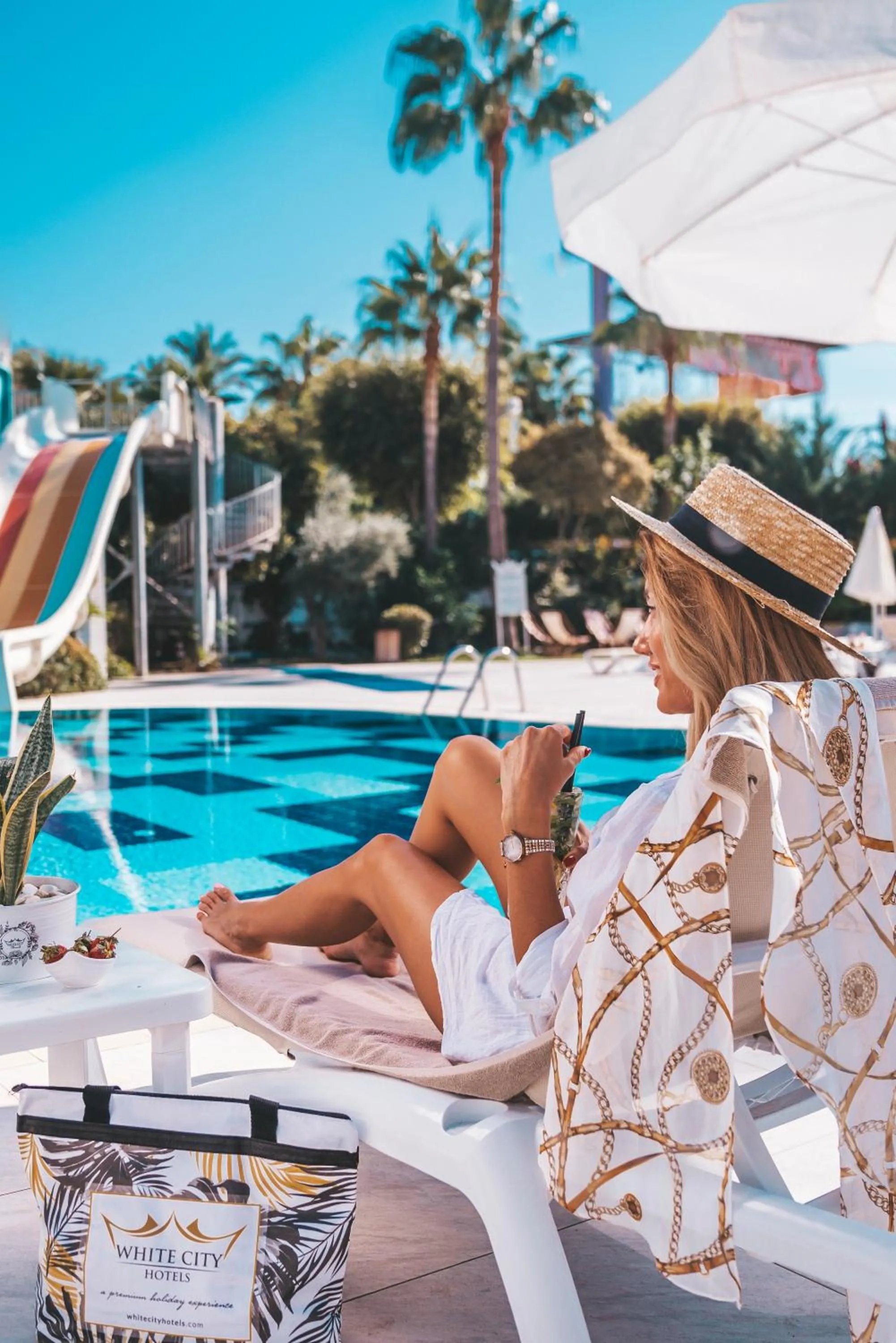 Swimming pool in White City Beach Adult Only