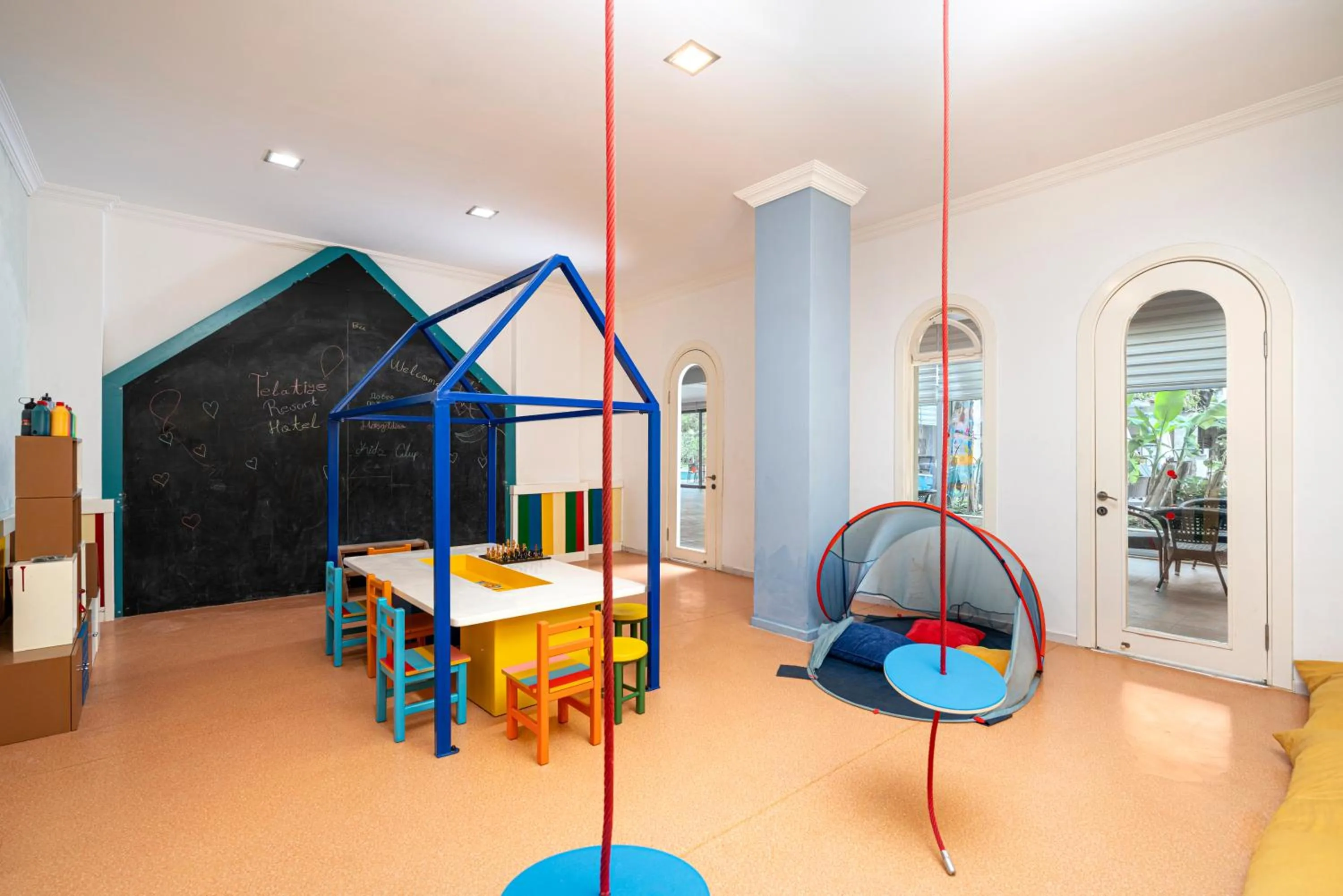 Game Room in Telatiye Resort Hotel